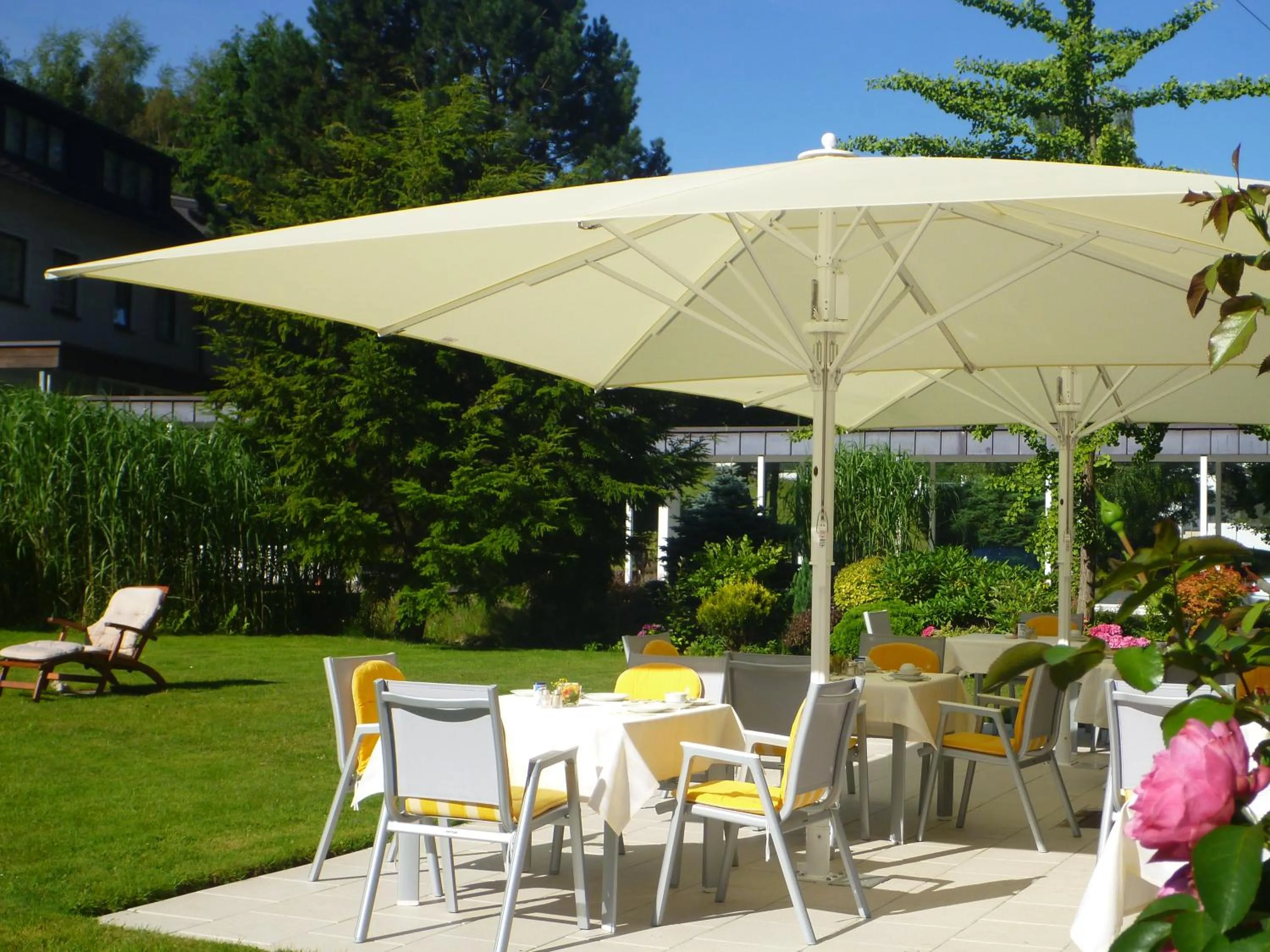 Restaurant/places to eat in Romantik Waldhotel Mangold