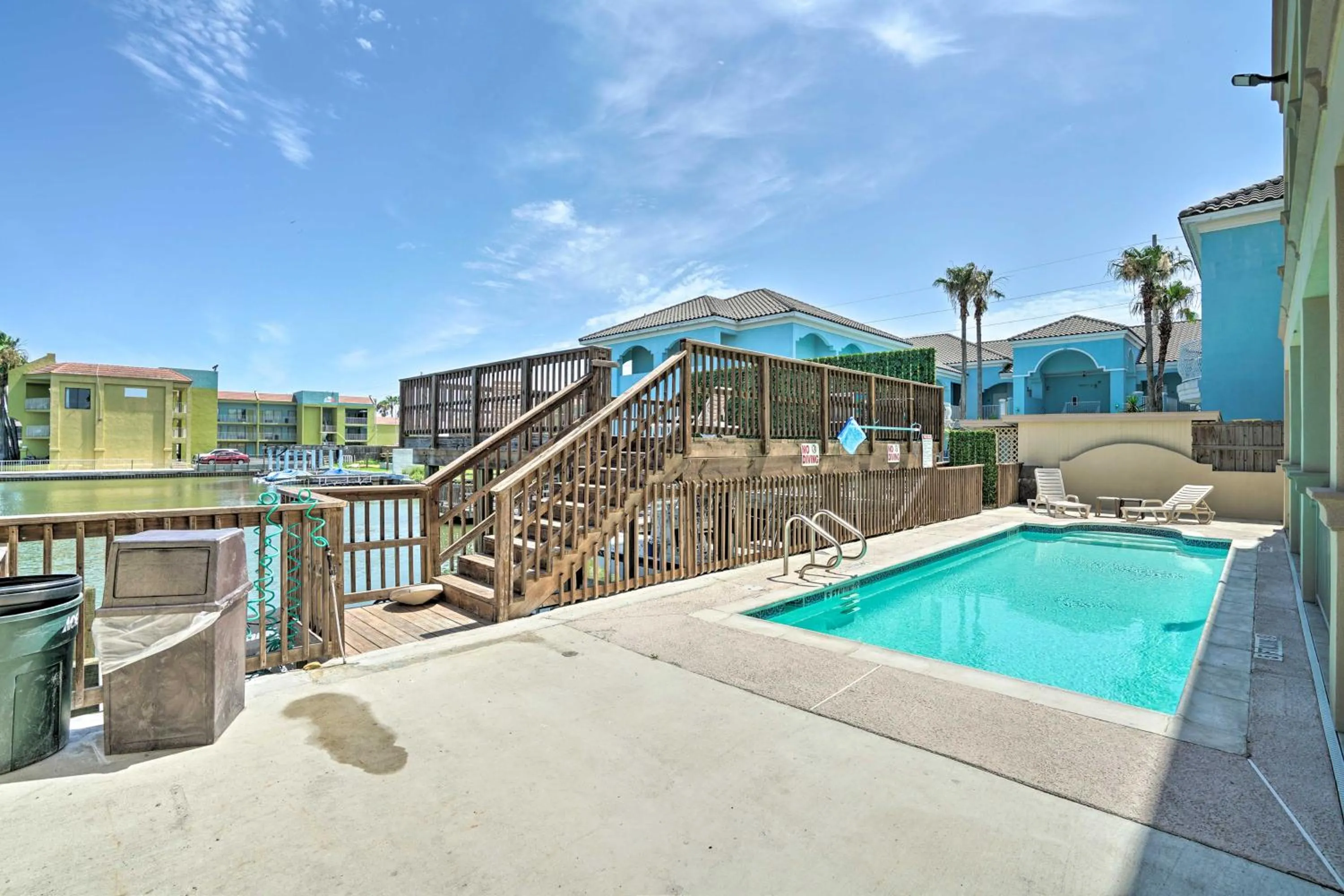 Updated Fiesta Isles Condo with Bay Views and Pool!