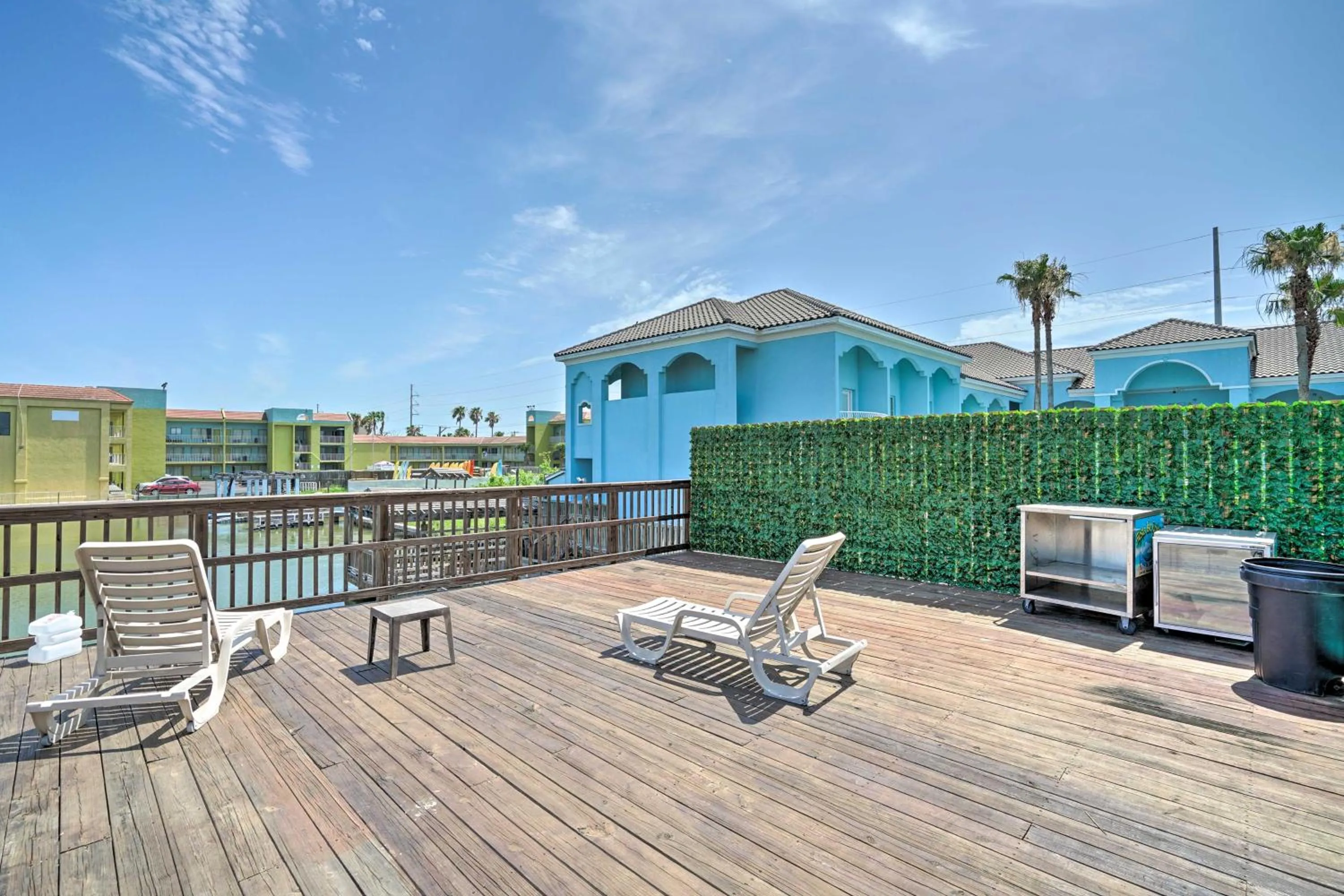 Updated Fiesta Isles Condo with Bay Views and Pool!