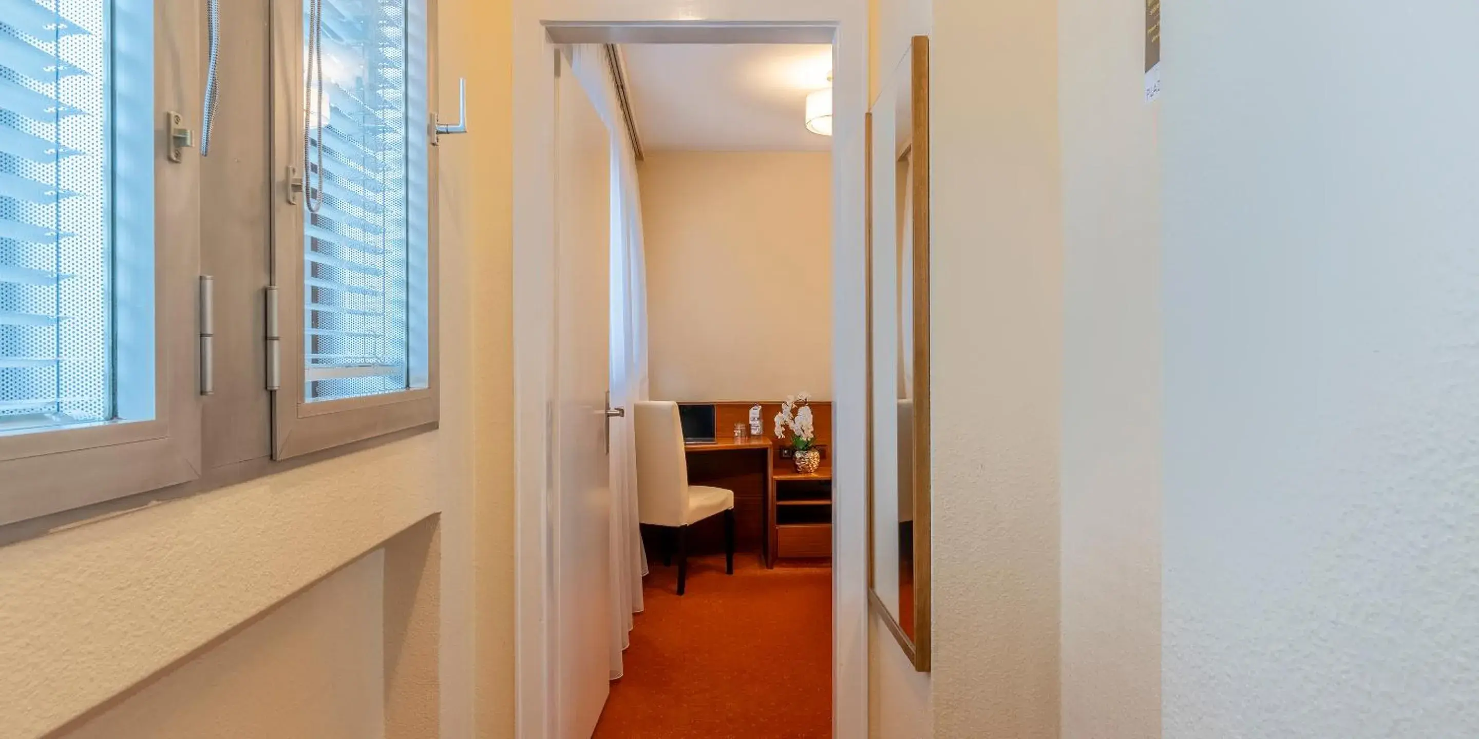 Bedroom in PLAZA INN Rieker Stuttgart Hauptbahnhof Bedroom in PLAZA INN Rieker Stuttgart Hauptbahnhof