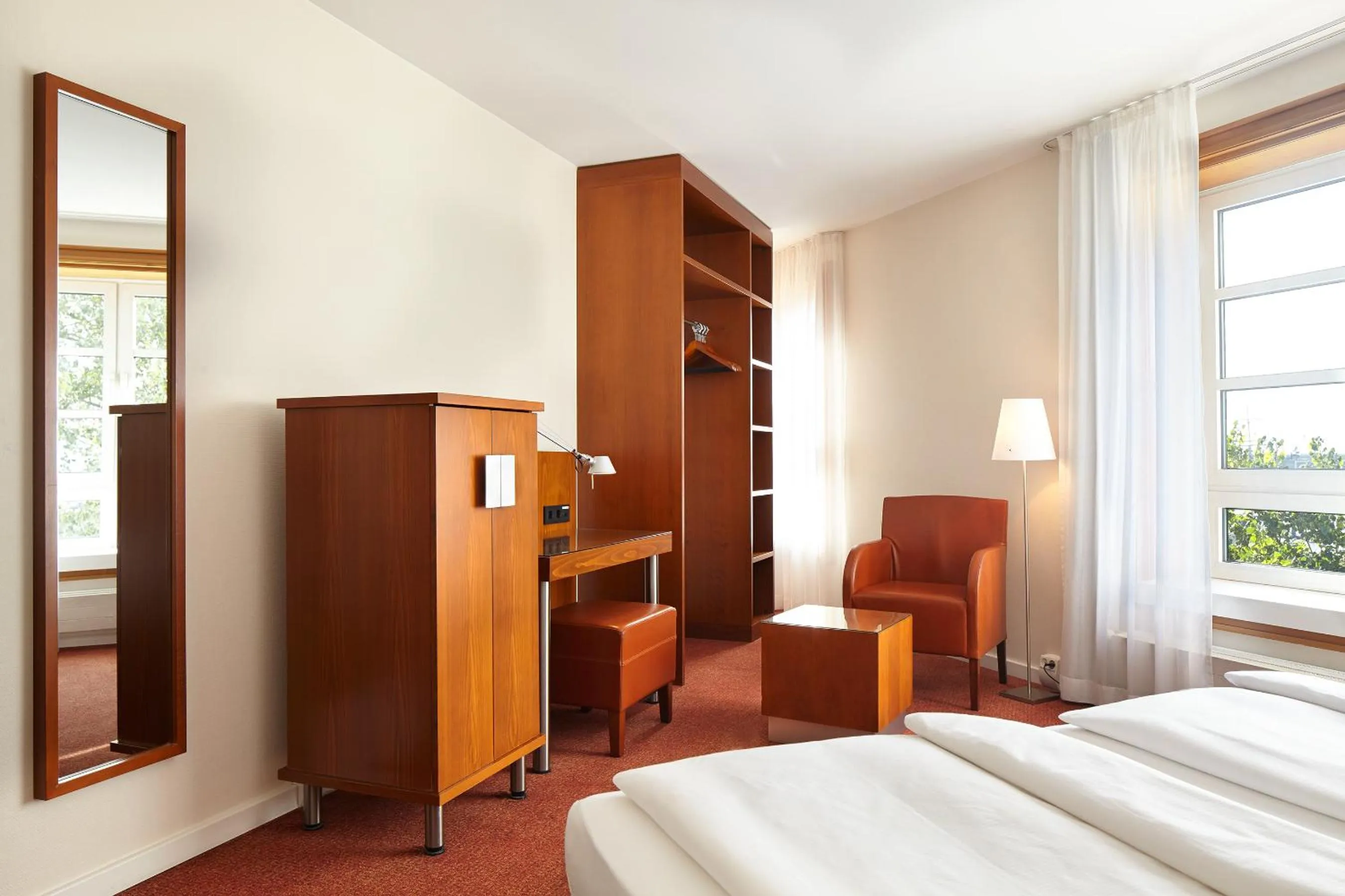 Bed in Hotel Hafen Hamburg