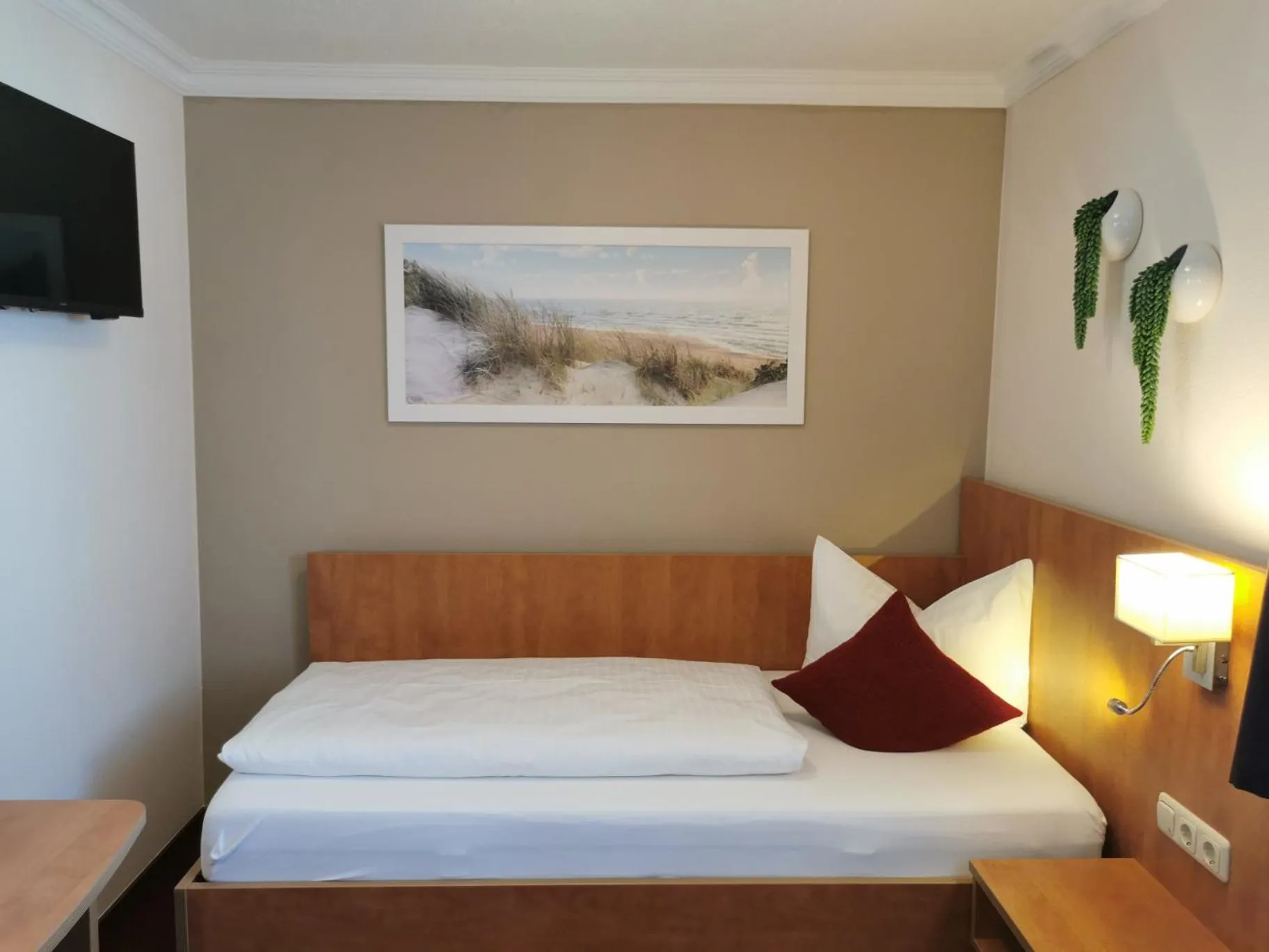 Bed in Cityhotel Bernburg