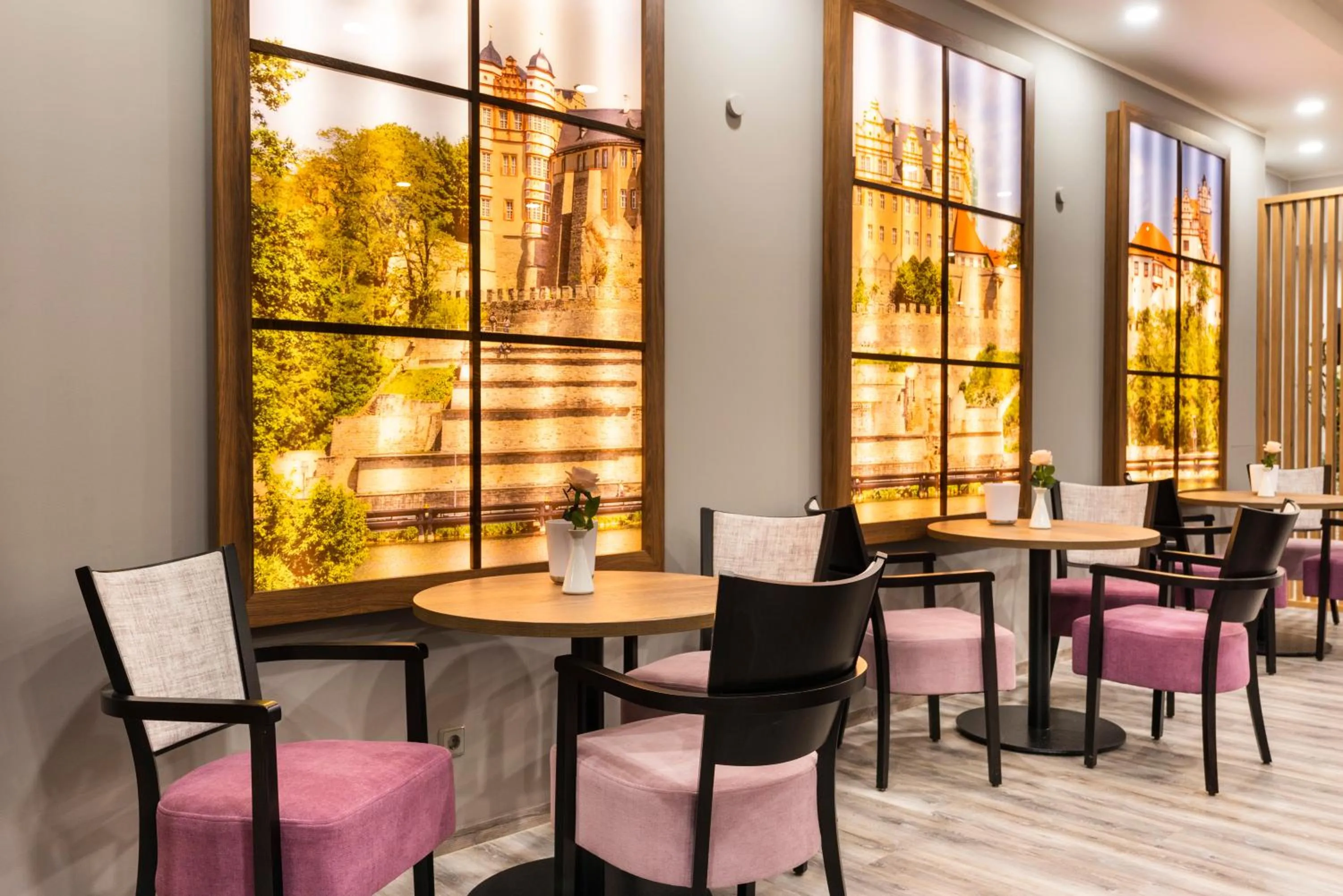 Lounge or bar in Cityhotel Bernburg