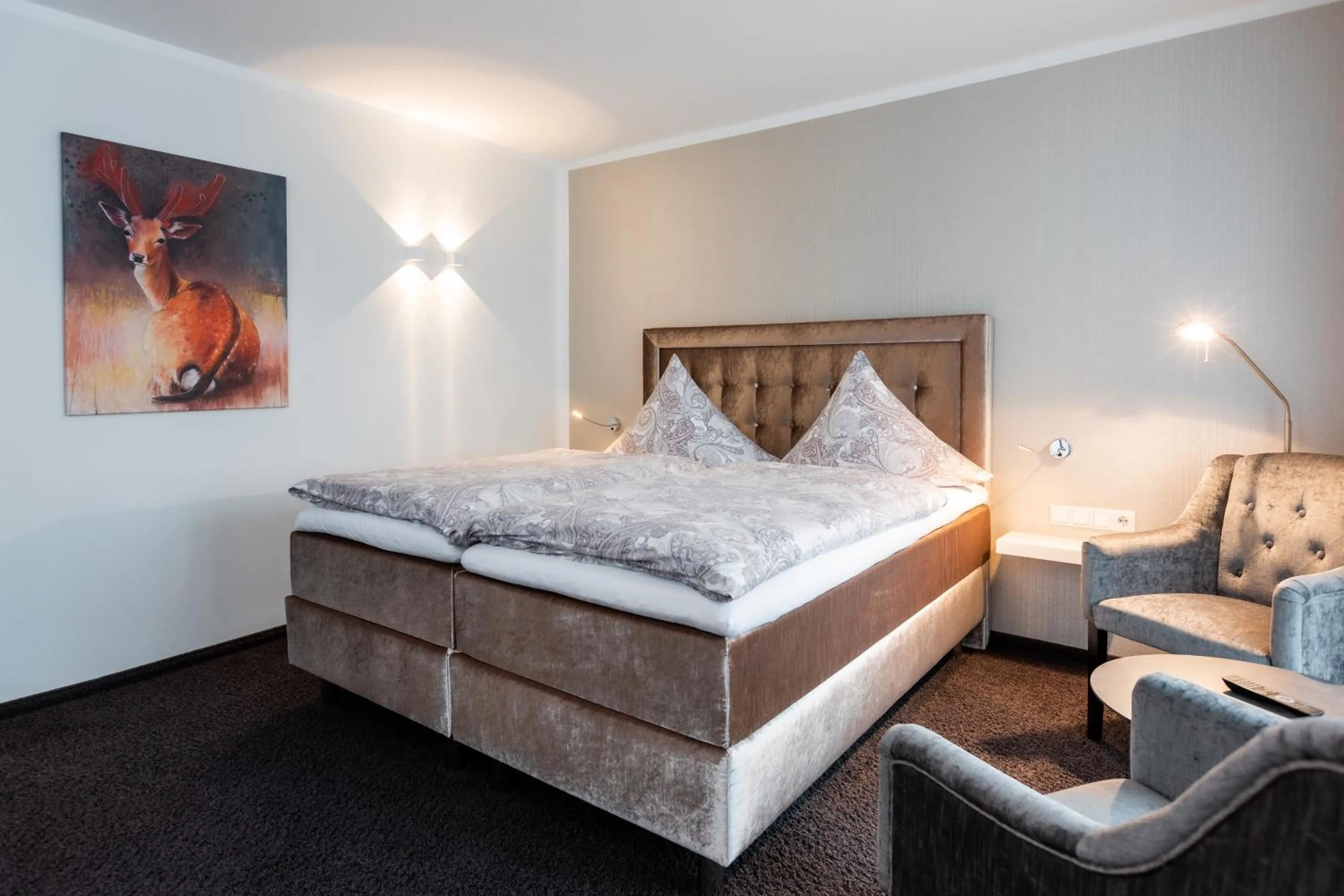 Photo of the whole room, Bed in Landhotel Bartmann