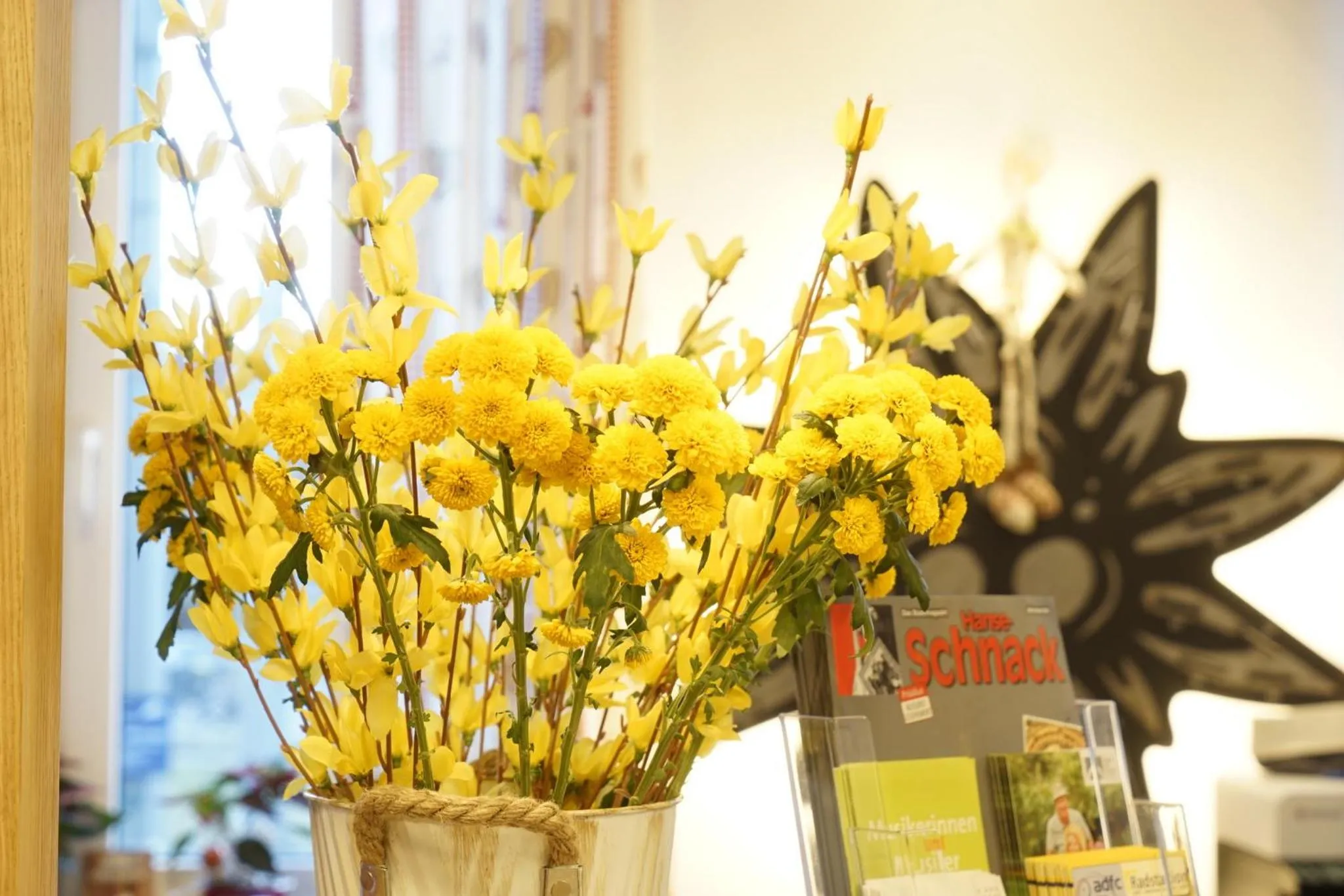 Lobby or reception in Hotel Edel Weiss