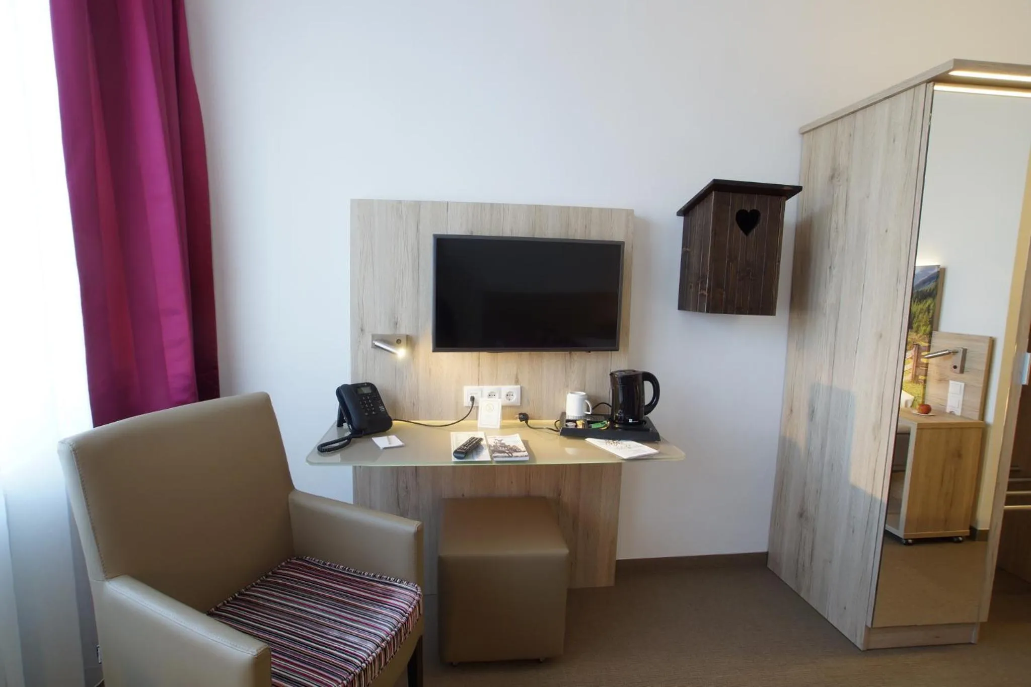 Decorative detail in Hotel Edel Weiss