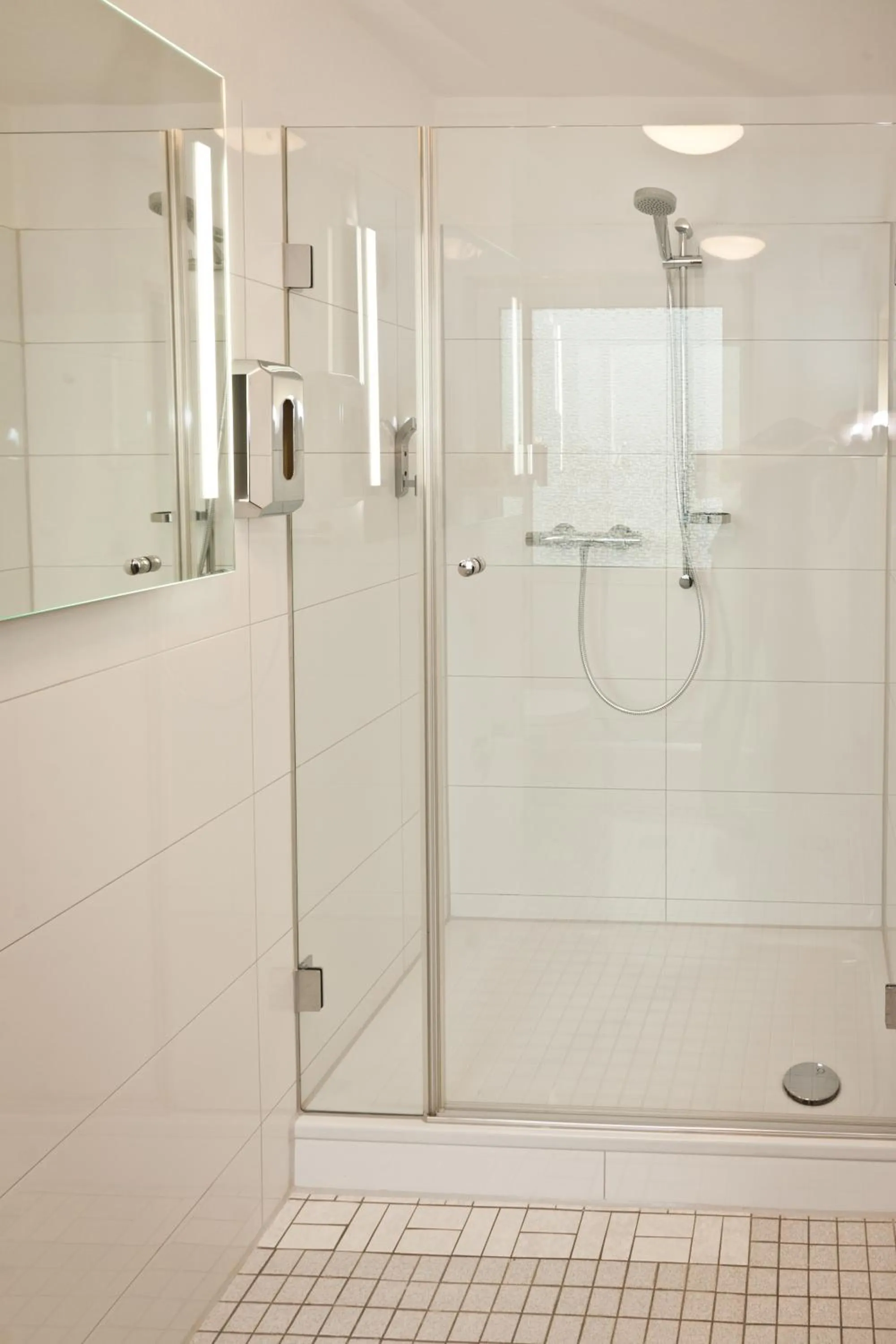 Shower in Hotel Edel Weiss