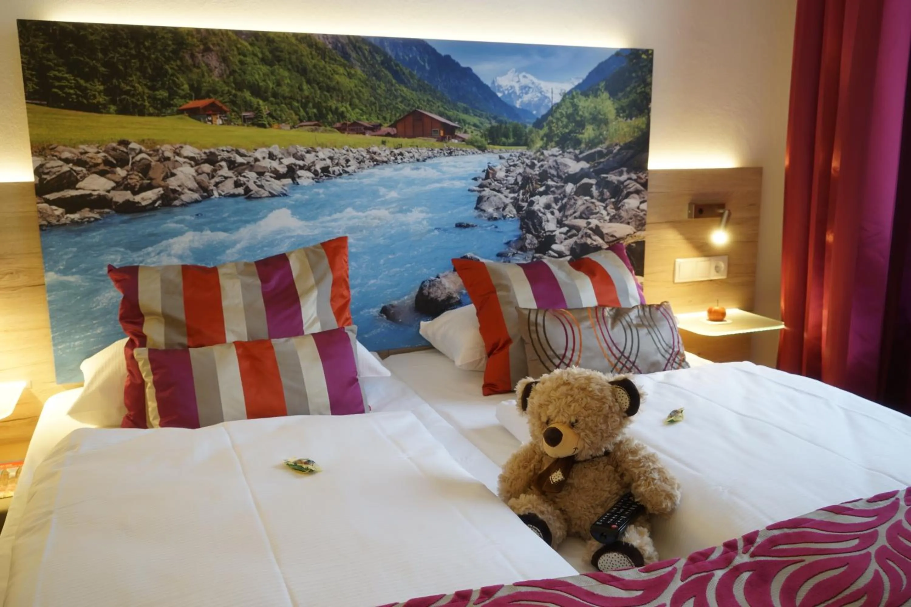 Photo of the whole room, Bed in Hotel Edel Weiss