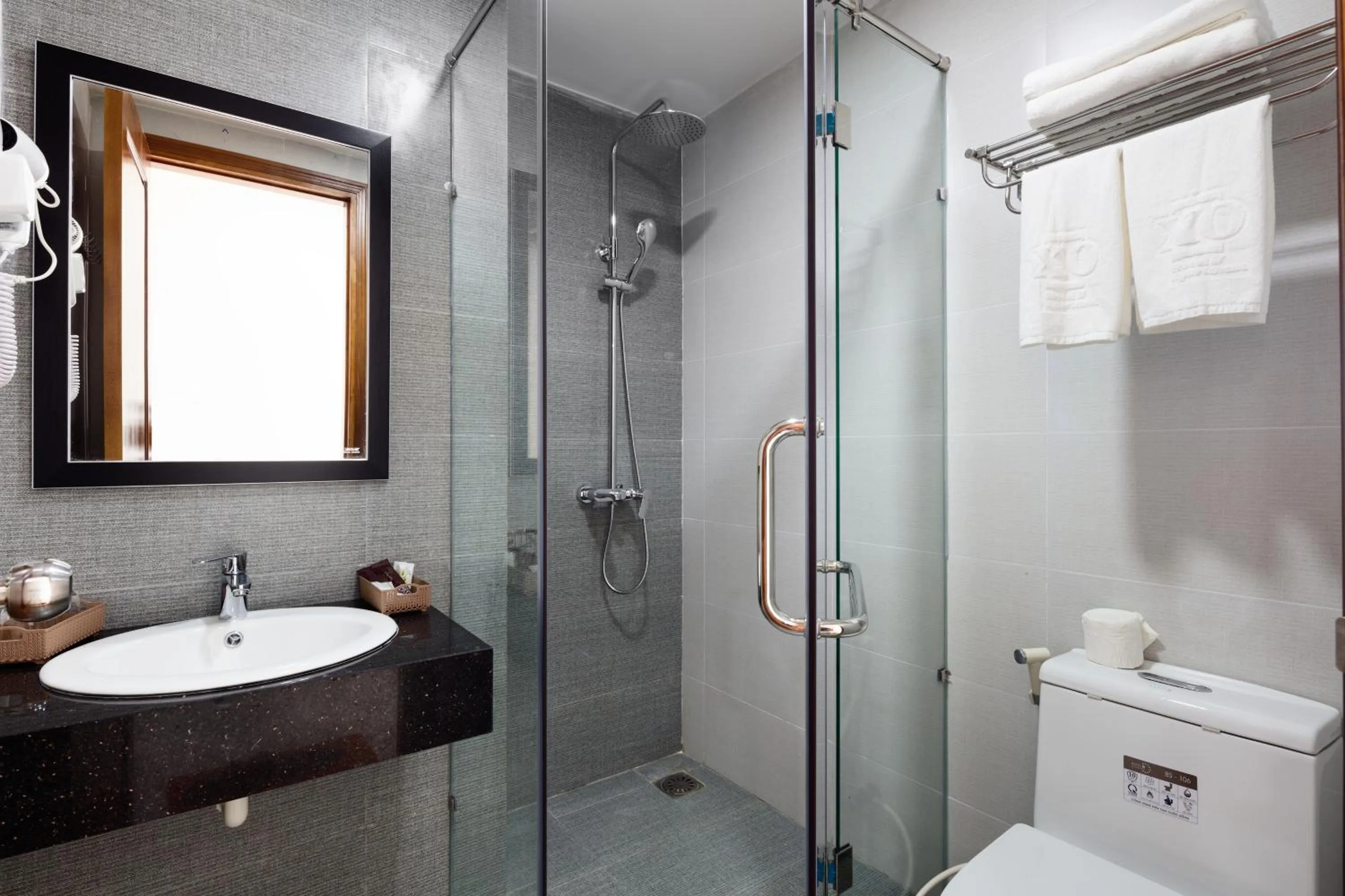 Bathroom in XO Hotel & Apartments