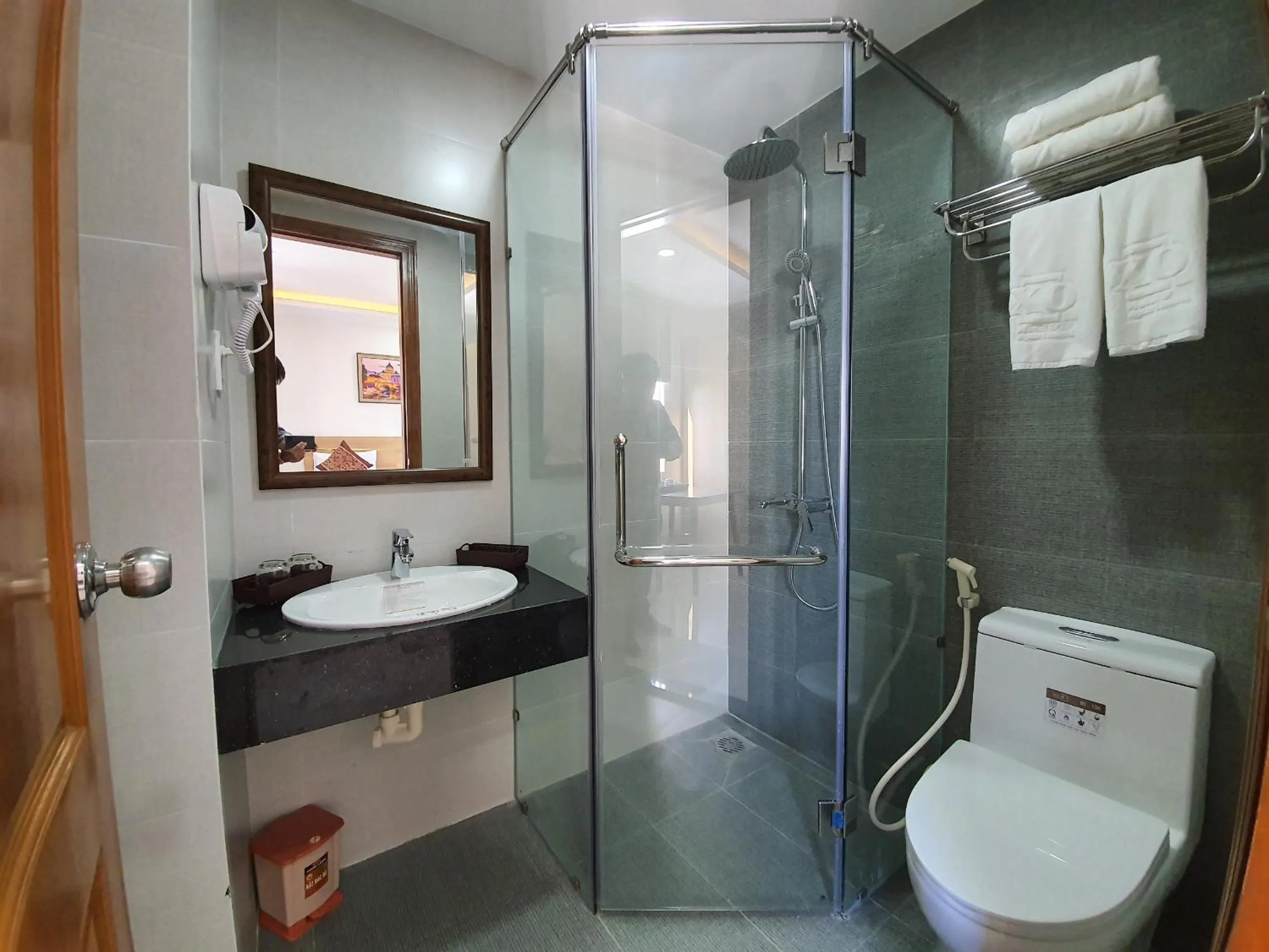 Bathroom in XO Hotel & Apartments