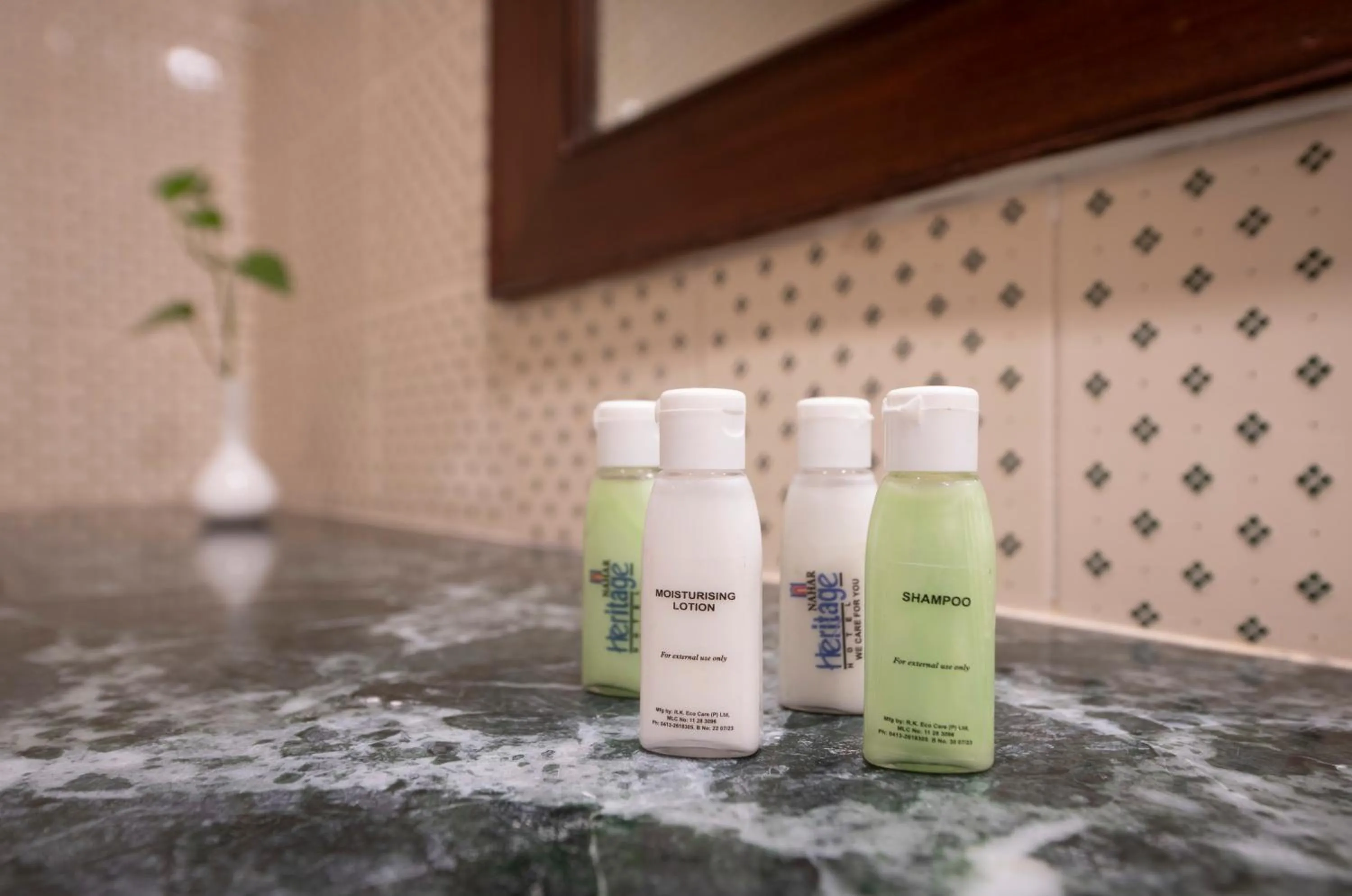 Bathroom in Nahar Heritage Hotel