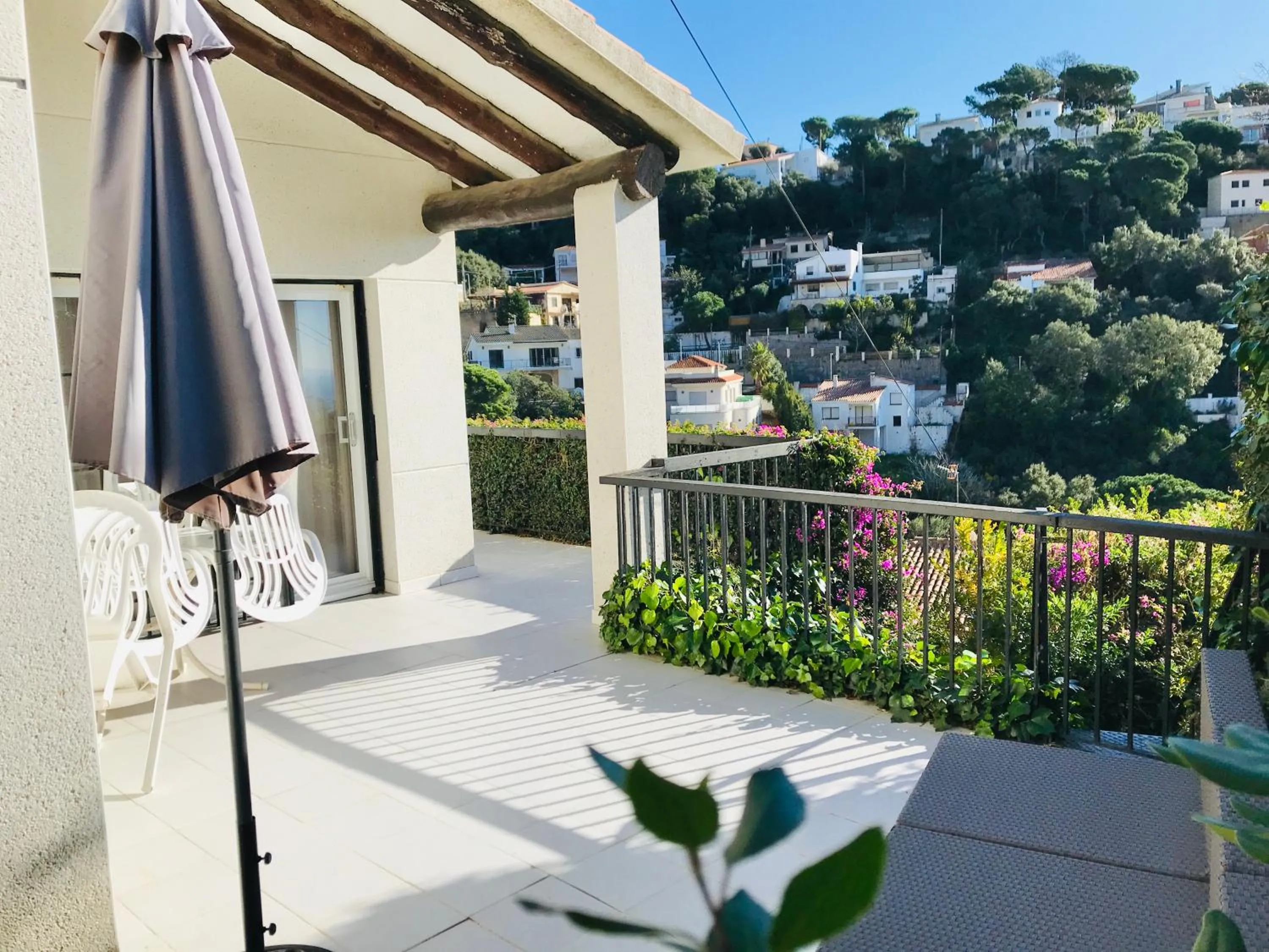 View (from property/room) in Mediterranean Villa Investingspain sea view and pool