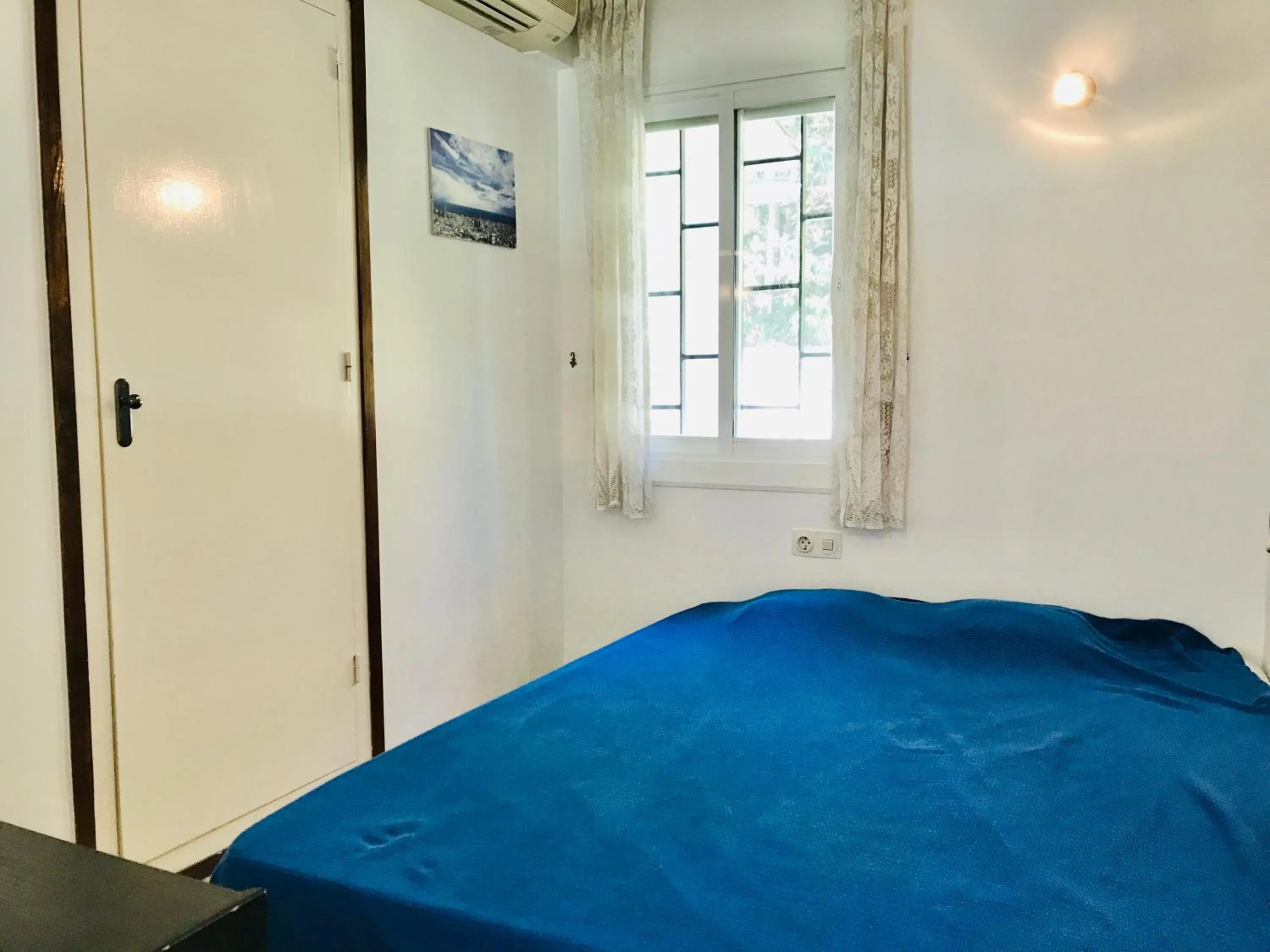 Bedroom, Bed in Mediterranean Villa Investingspain sea view and pool