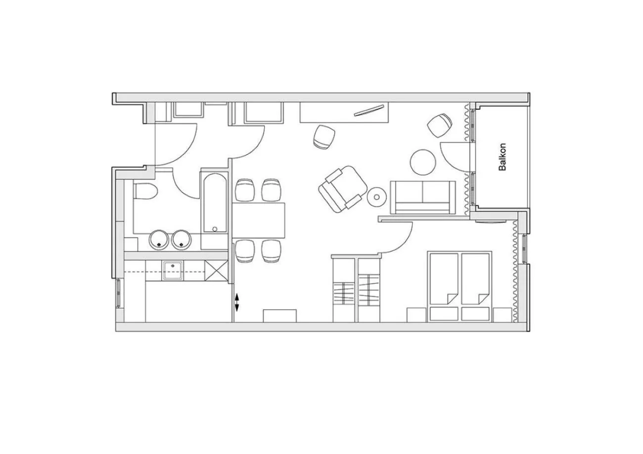 View (from property/room) in MASEVEN Stuttgart SI Centrum ehem SI-SUITES