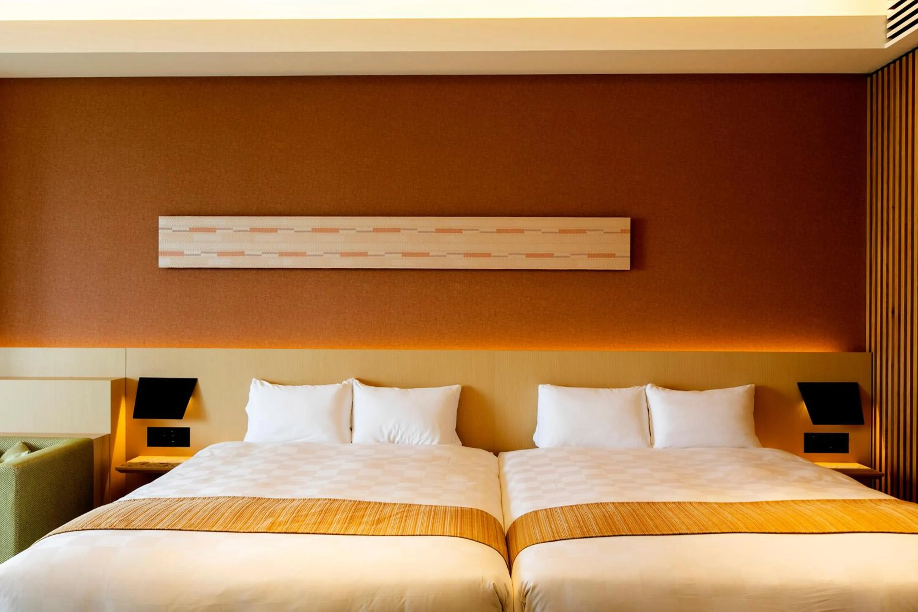 Photo of the whole room, Bed in Garden Terrace Fukuoka