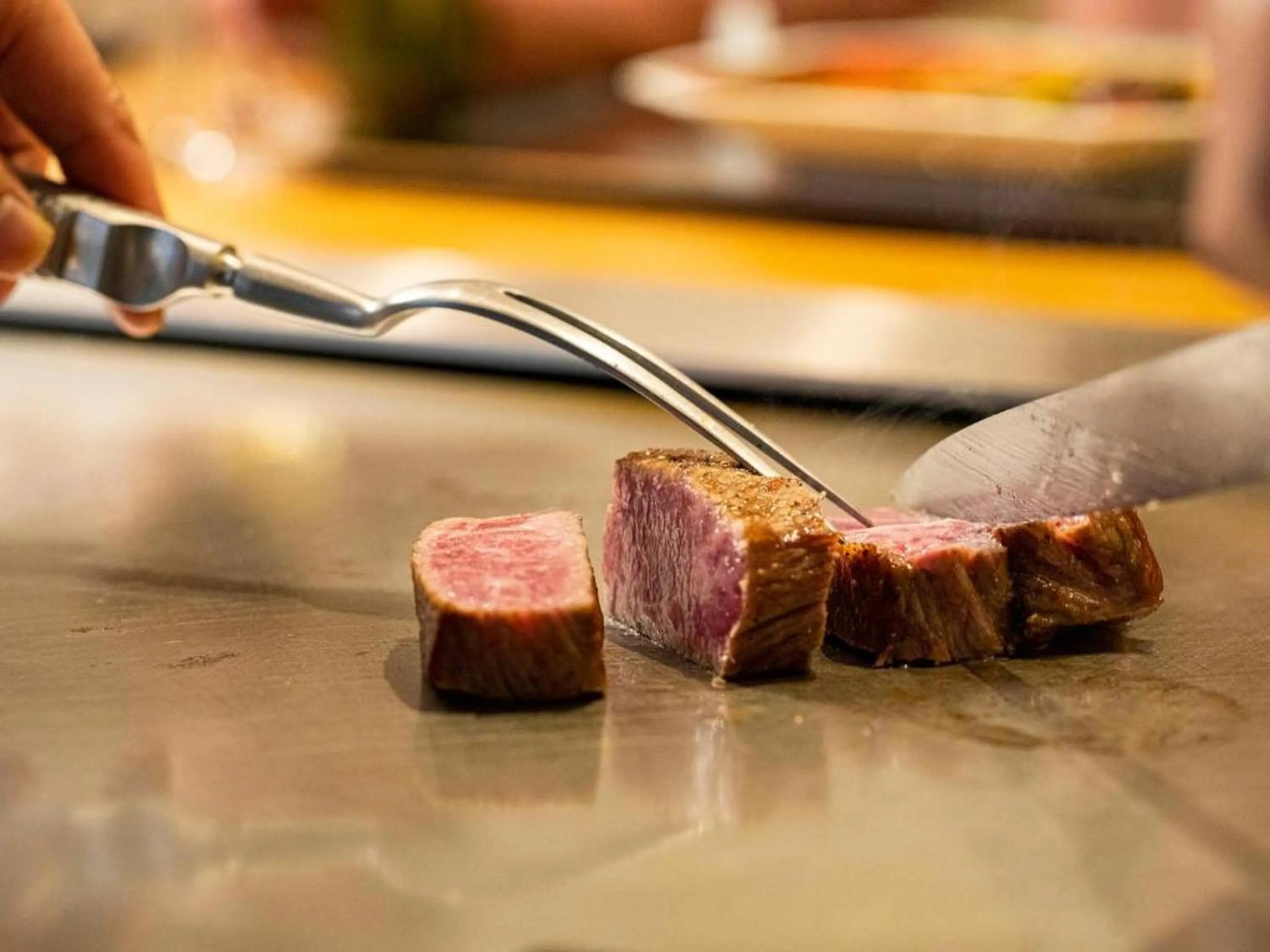 Dinner in Garden Terrace Fukuoka