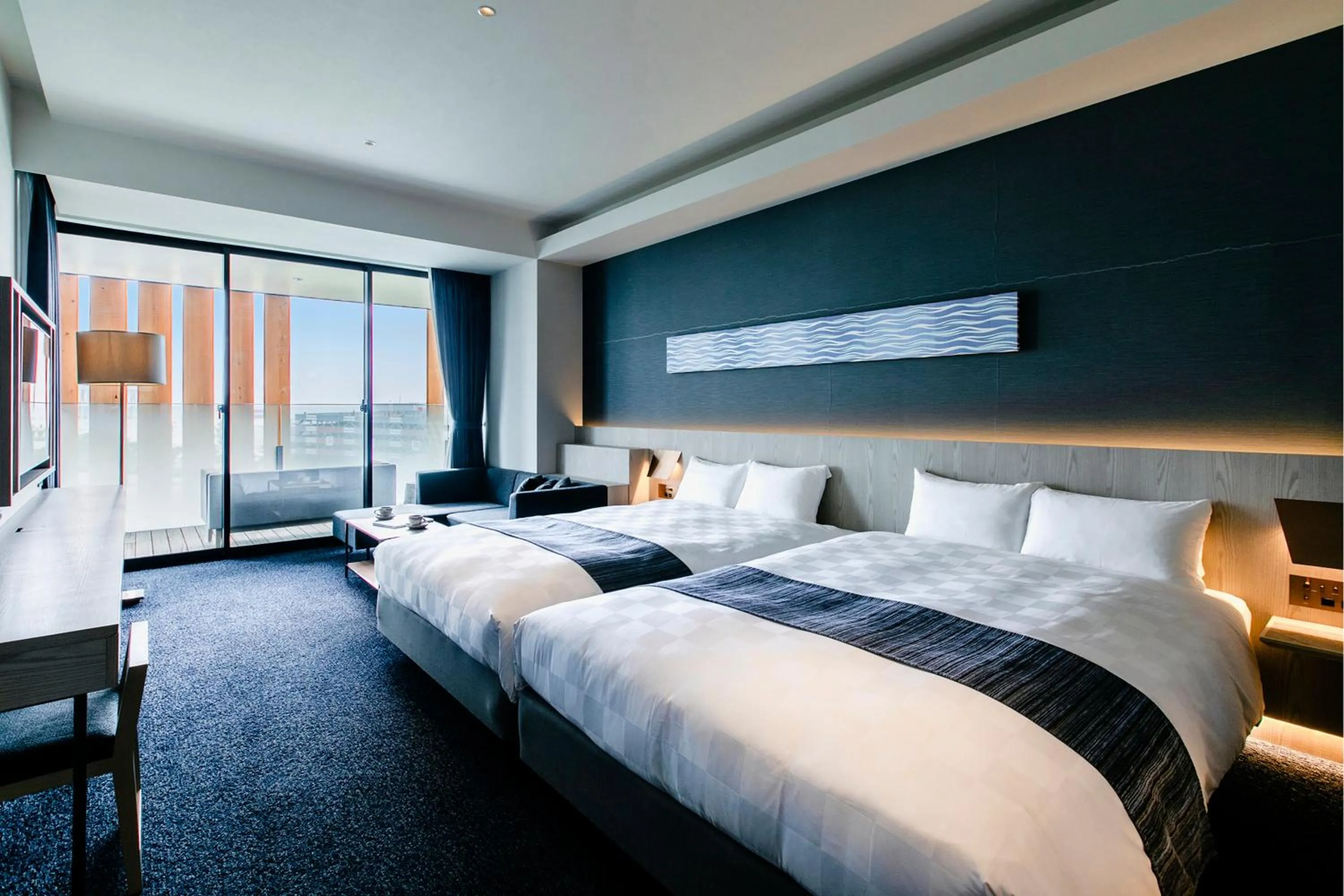 Photo of the whole room, Bed in Garden Terrace Fukuoka