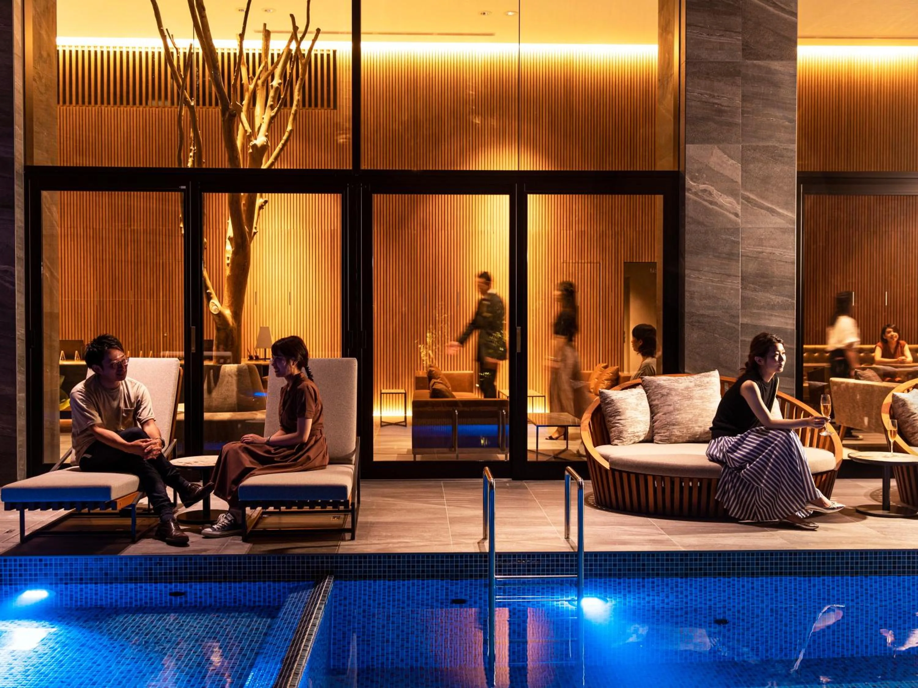 Night in Garden Terrace Fukuoka