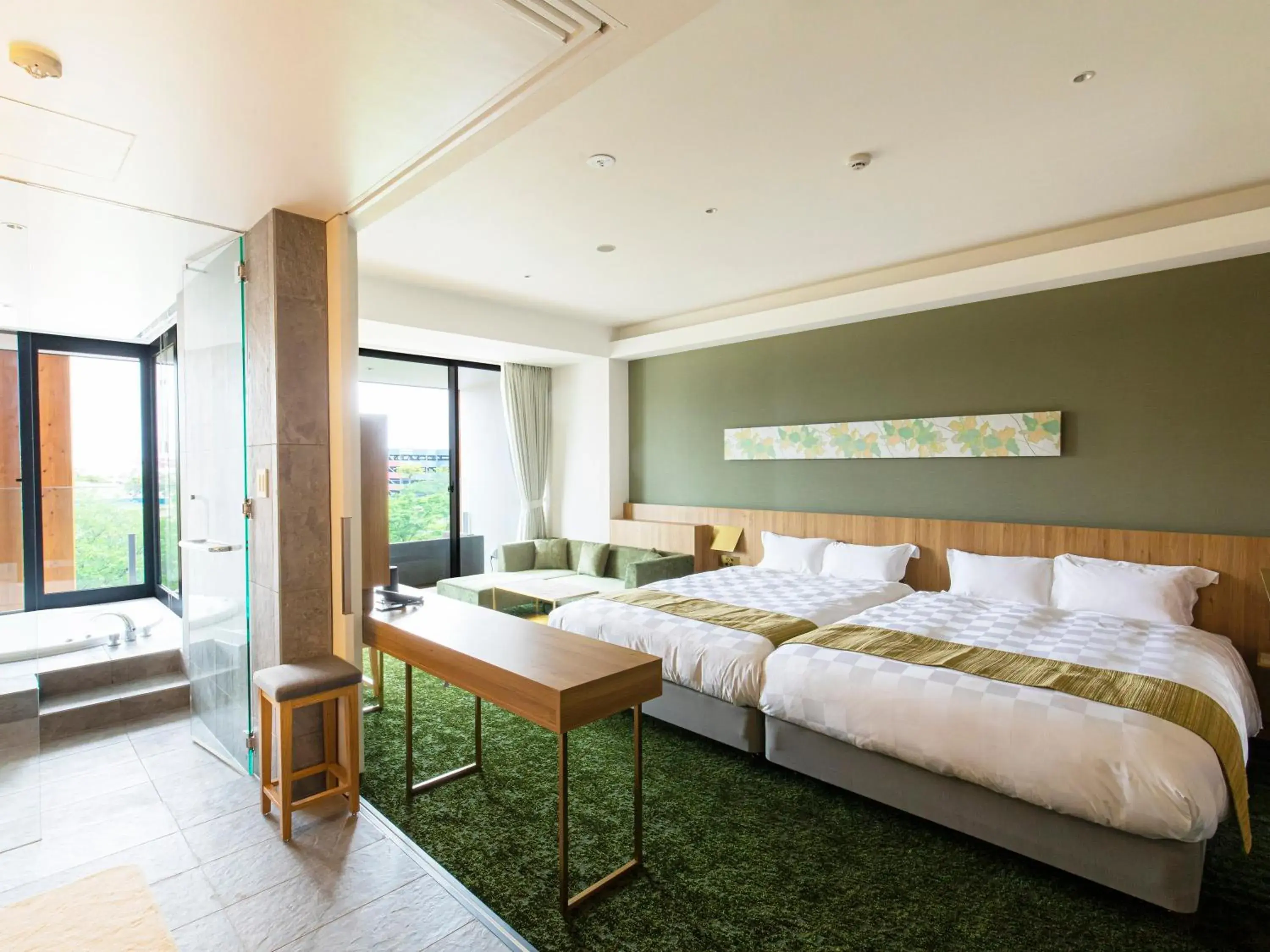 Photo of the whole room, Bed in Garden Terrace Fukuoka Photo of the whole room, Bed in Garden Terrace Fukuoka