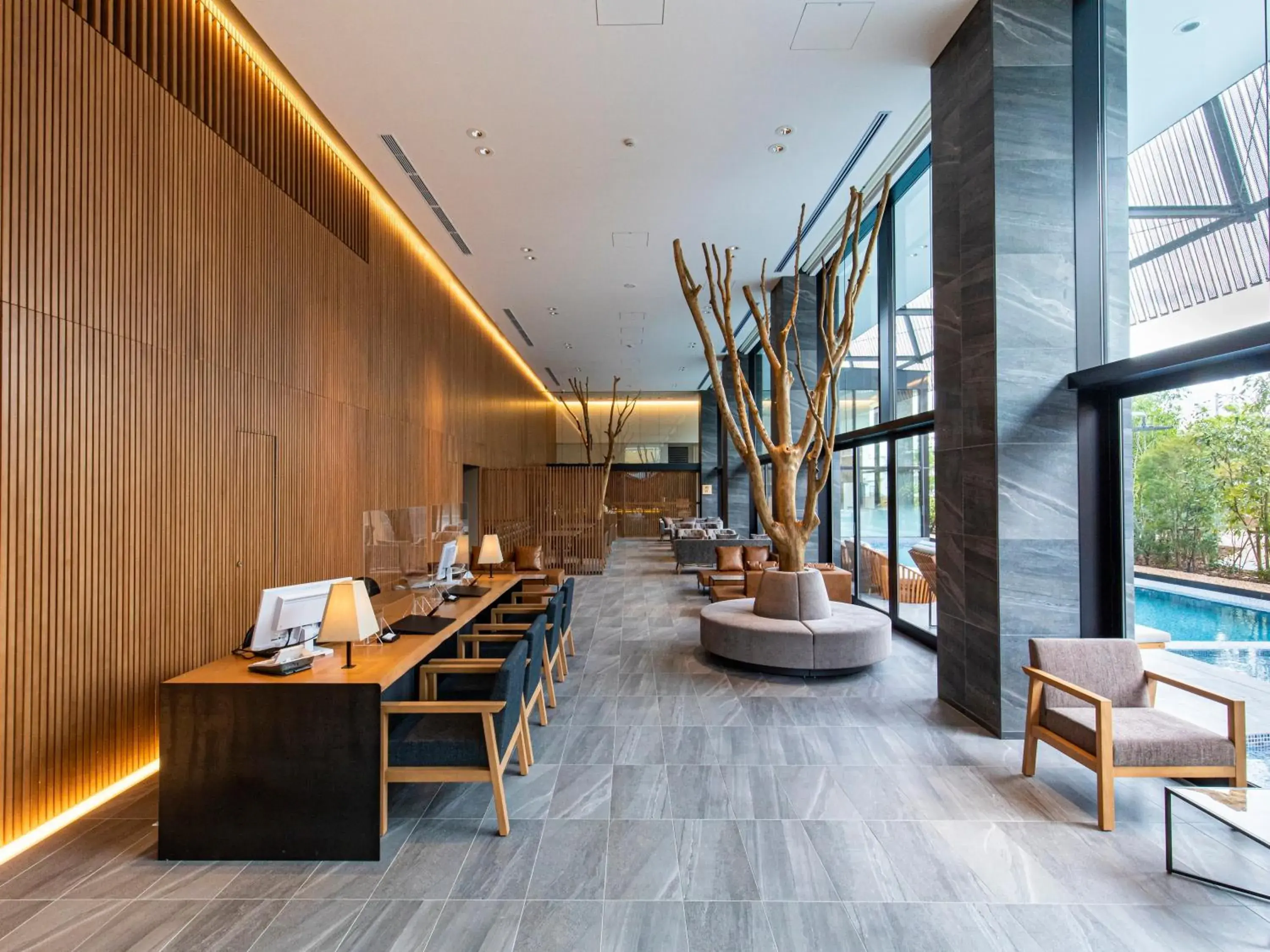 Lobby or reception in Garden Terrace Fukuoka Lobby or reception in Garden Terrace Fukuoka