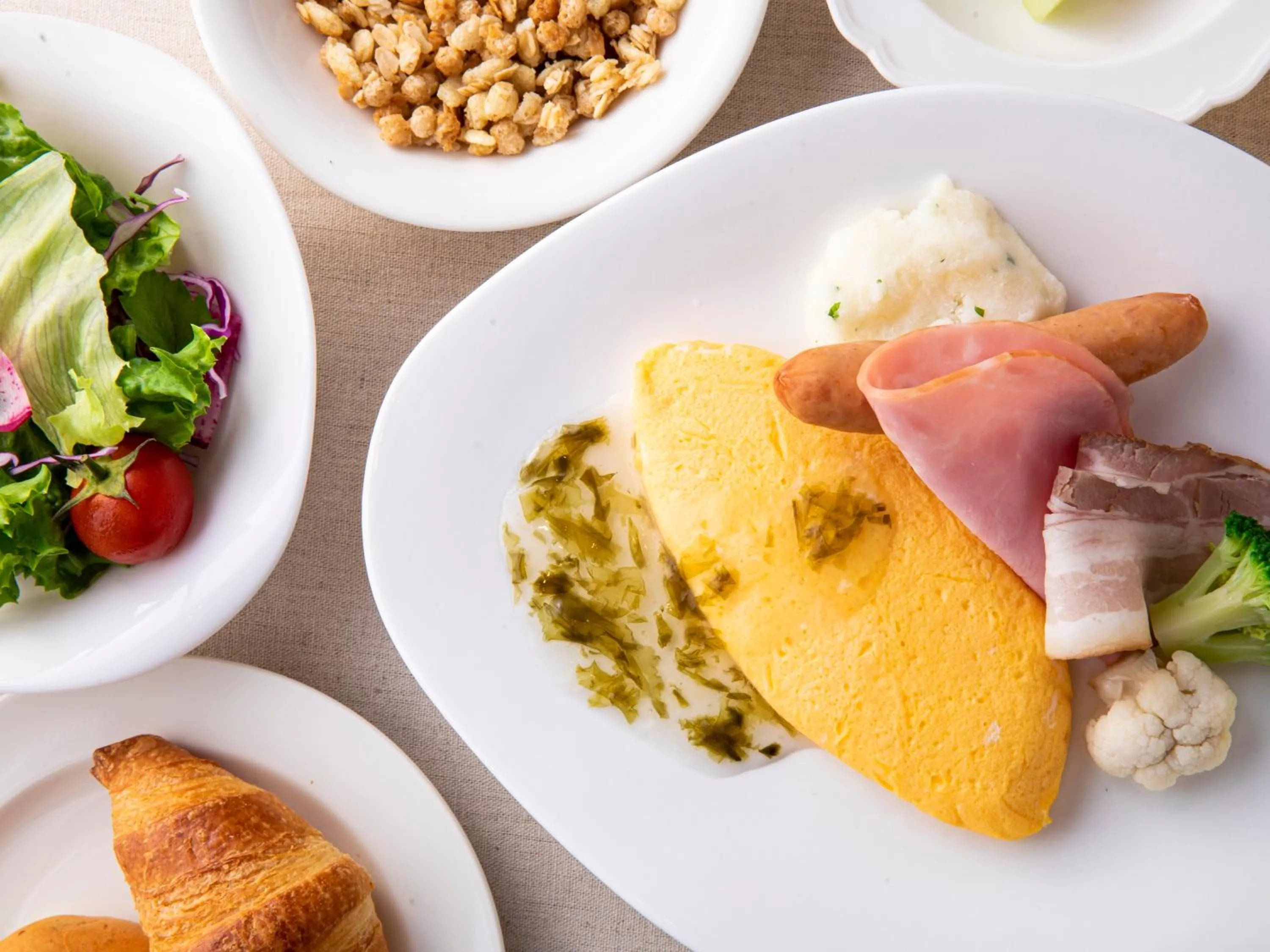 English/Irish breakfast in Garden Terrace Fukuoka