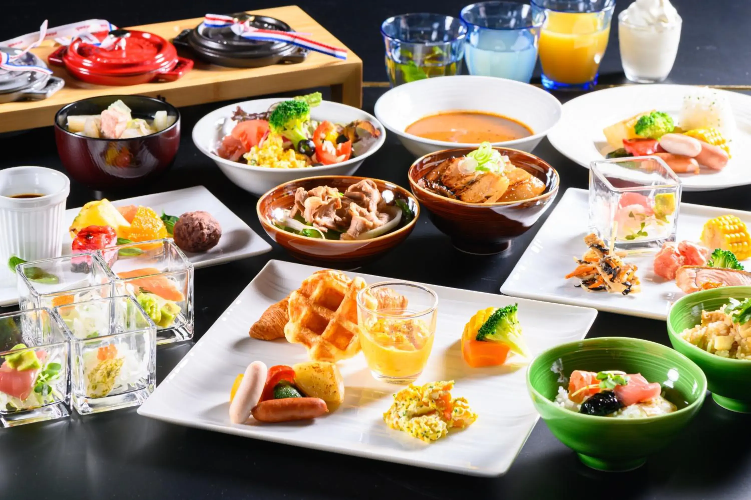 Buffet breakfast in HOTEL FORZA SAPPORO STATION Buffet breakfast in HOTEL FORZA SAPPORO STATION