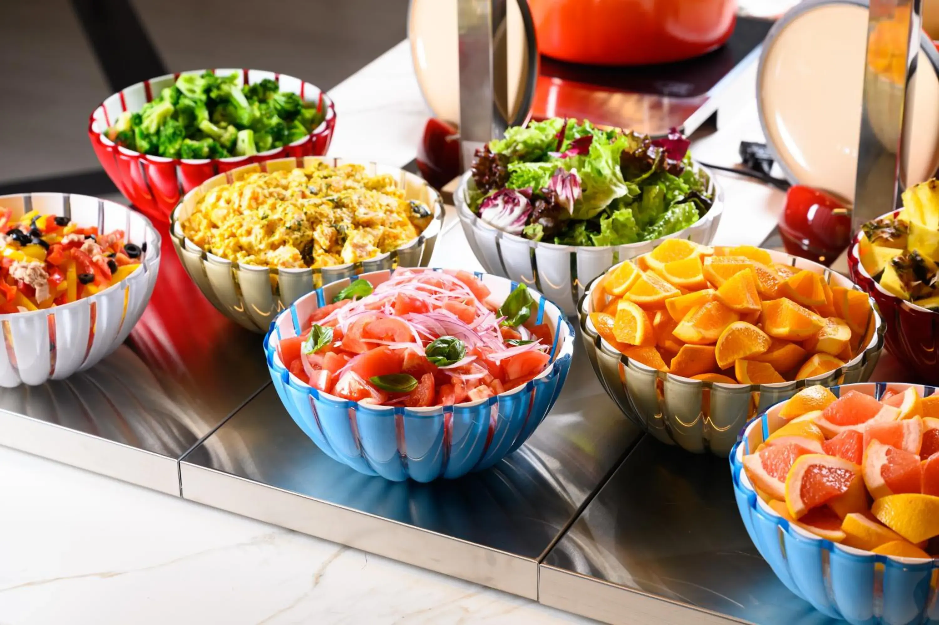 Buffet breakfast in HOTEL FORZA SAPPORO STATION Buffet breakfast in HOTEL FORZA SAPPORO STATION