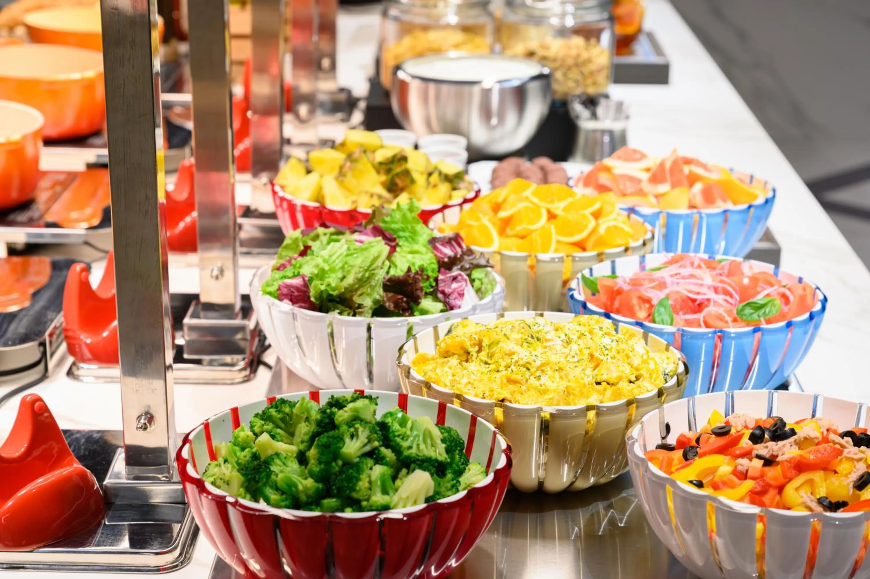 Buffet breakfast in HOTEL FORZA SAPPORO STATION