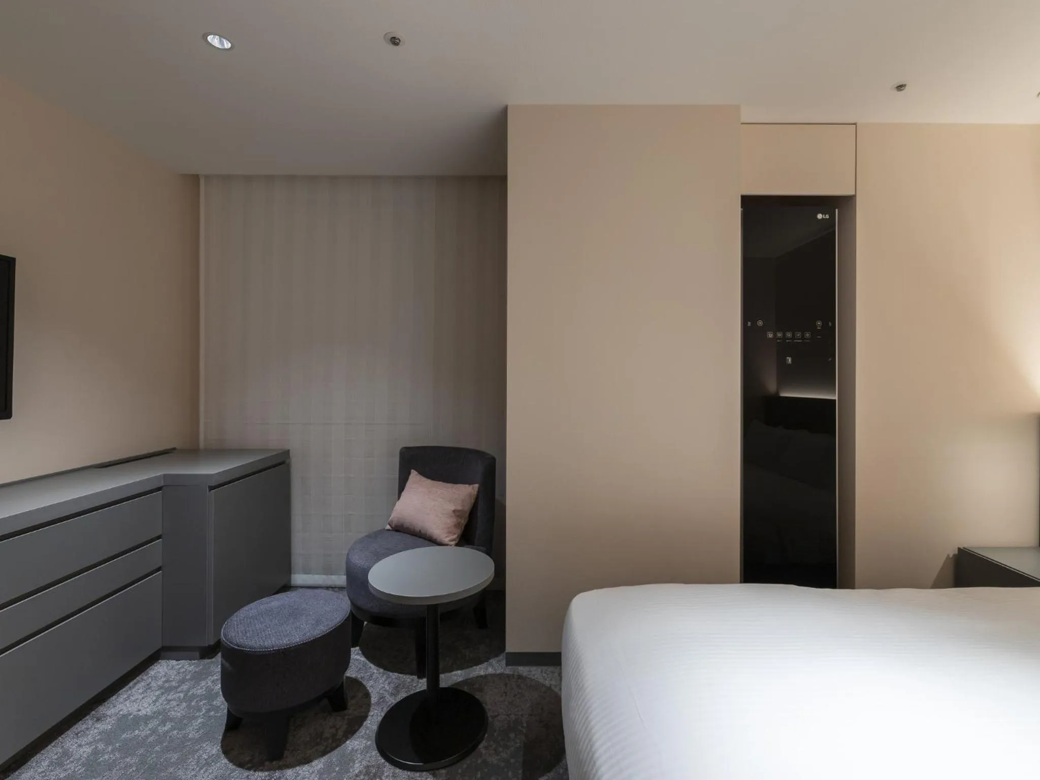 Bed in HOTEL FORZA SAPPORO STATION