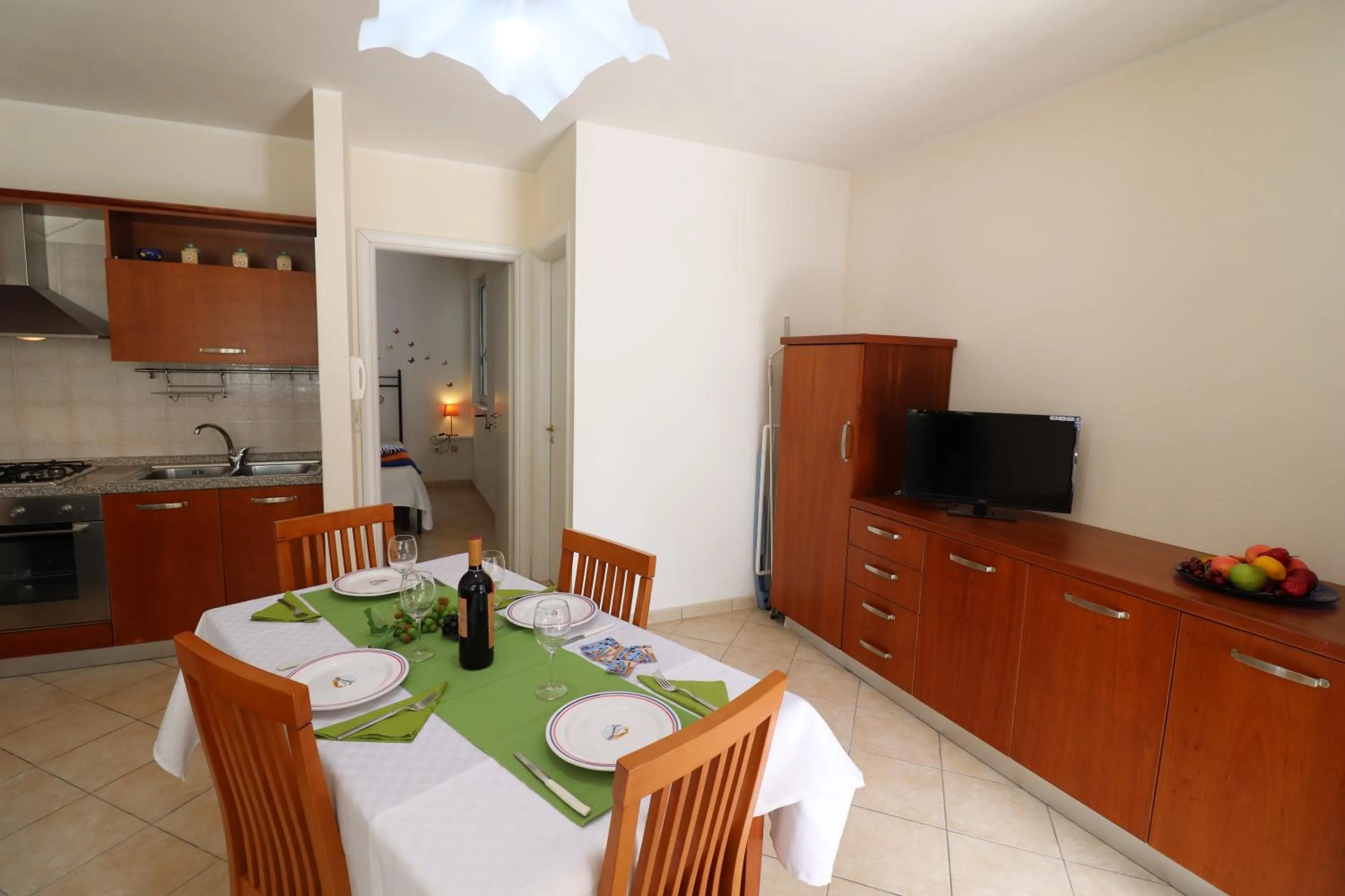 Dining Area in Holiday house marzia in Otranto, close beaches.