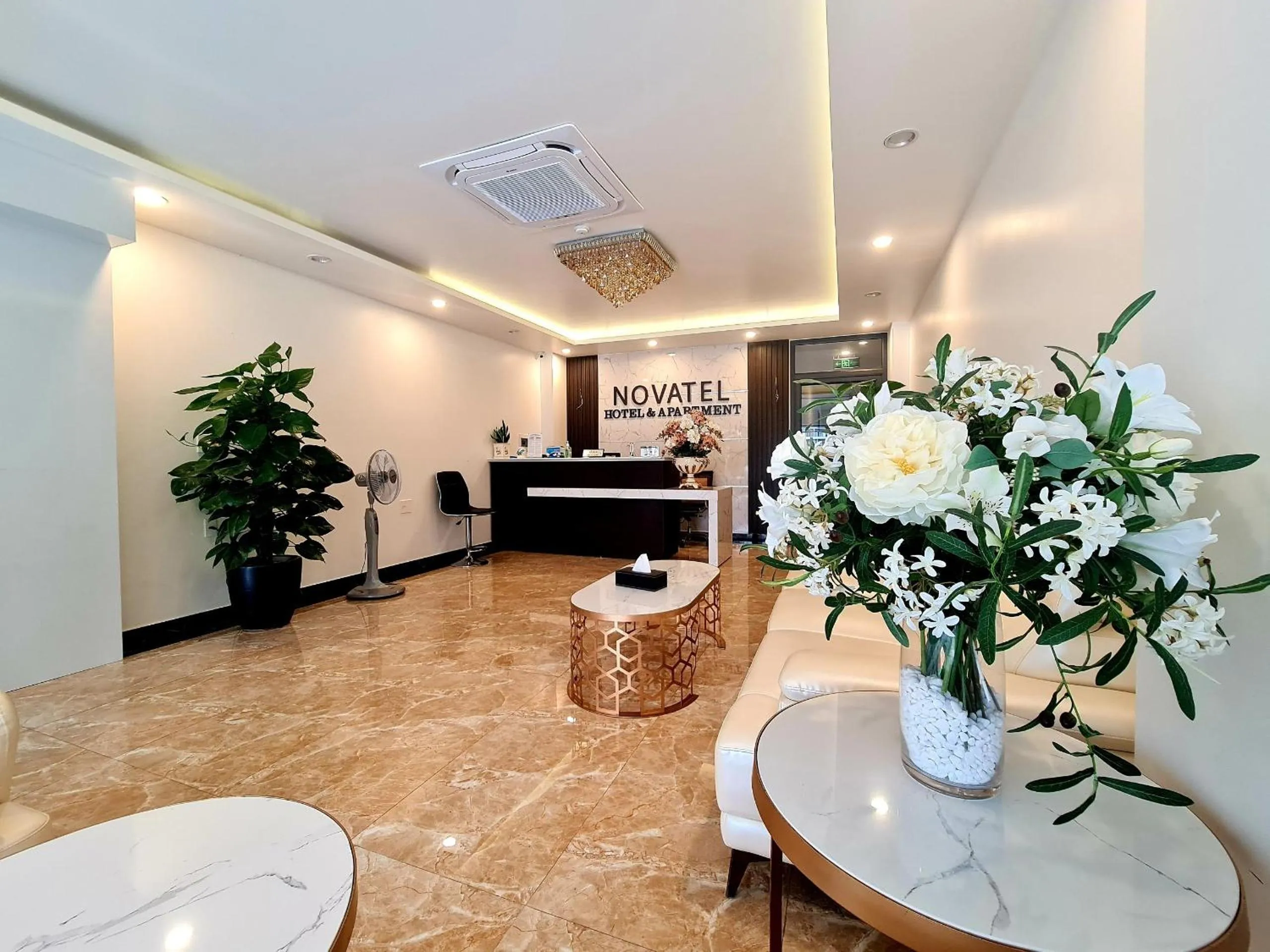 Lobby or reception in The Nova Hotel & Apartment