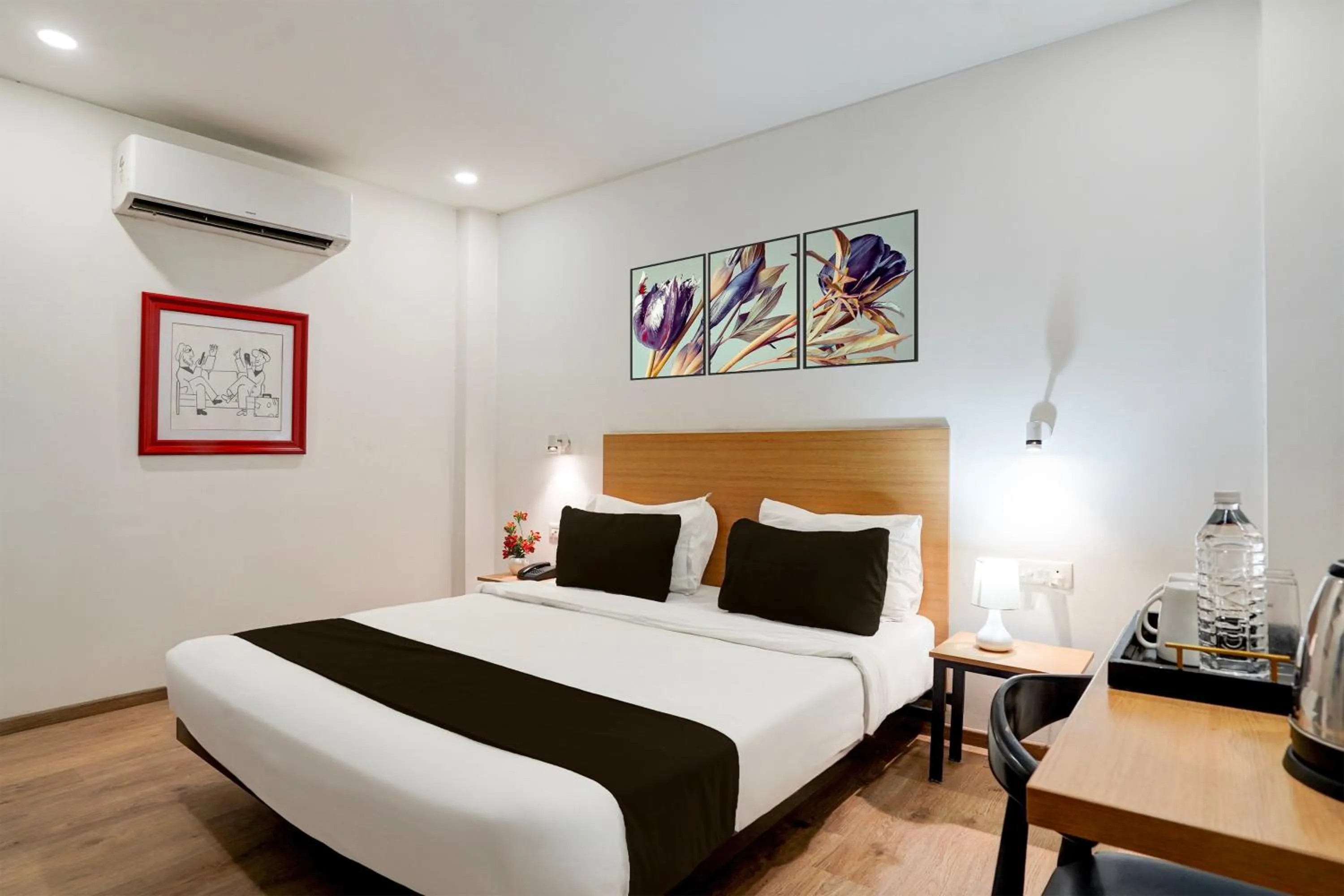 Bedroom, Bed in Townhouse Gomti Nagar Sector 6 Near Ekana Stadium