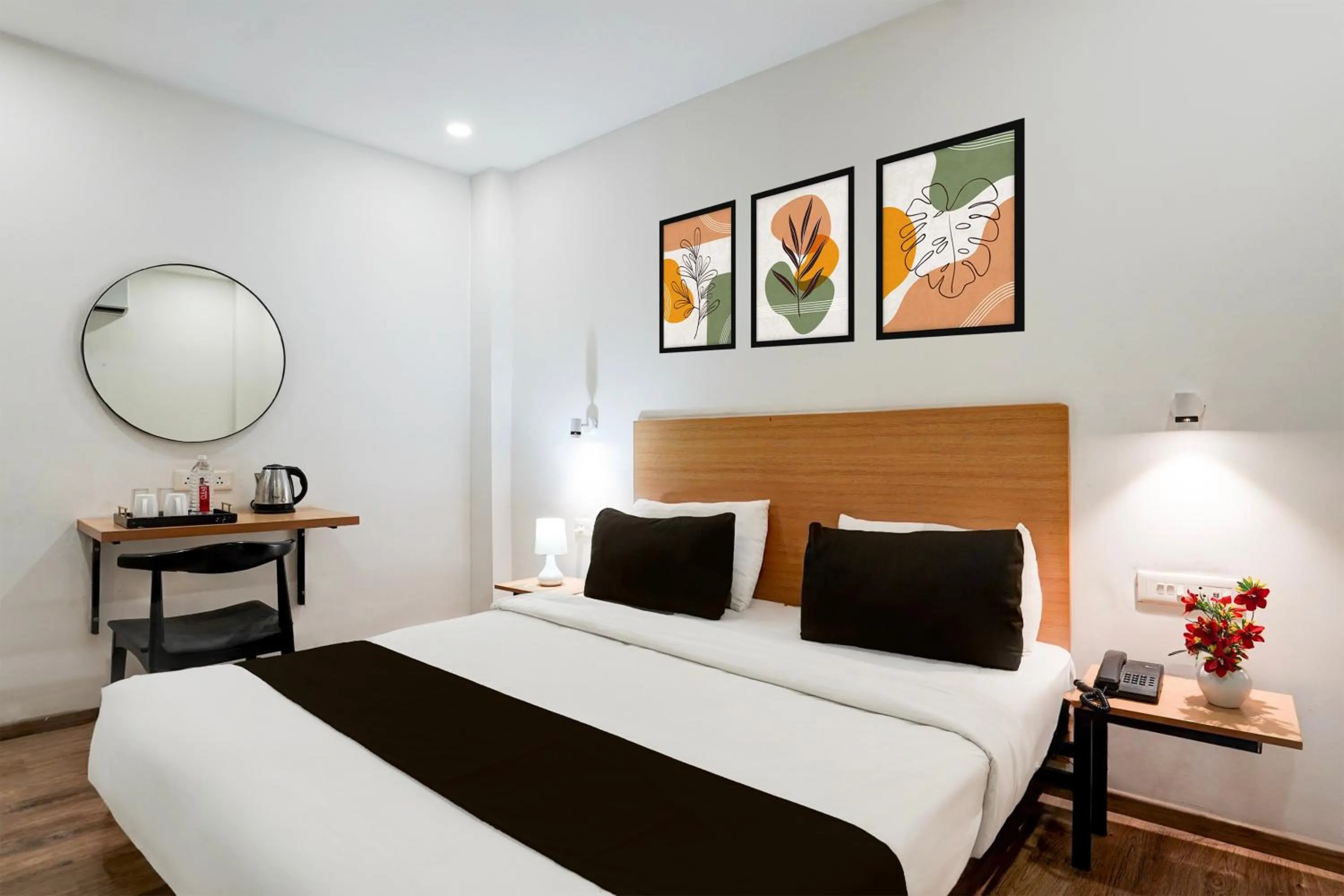 Bedroom, Bed in Townhouse Gomti Nagar Sector 6 Near Ekana Stadium