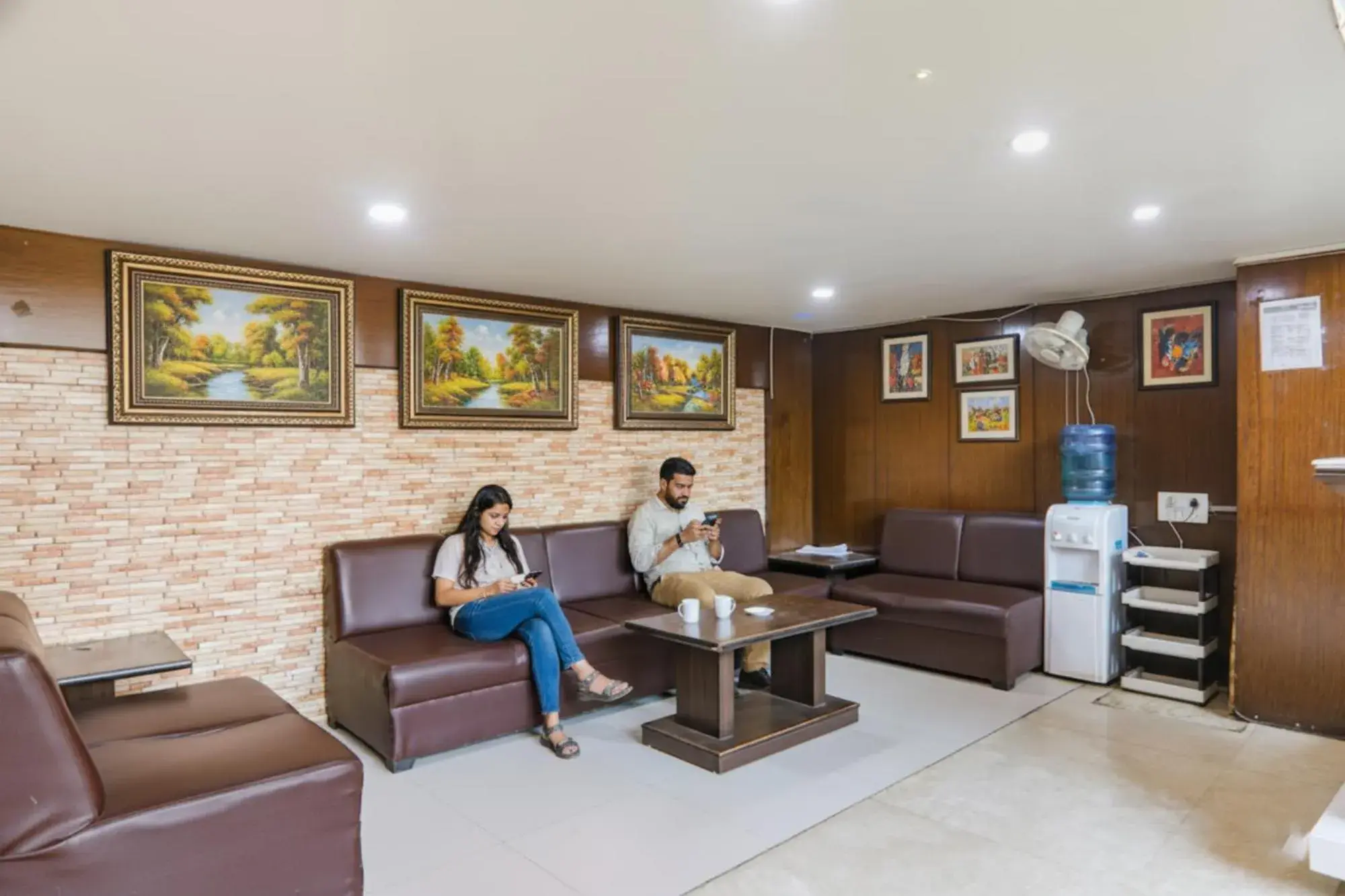 Lobby or reception in FabHotel PS International Lobby or reception in FabHotel PS International