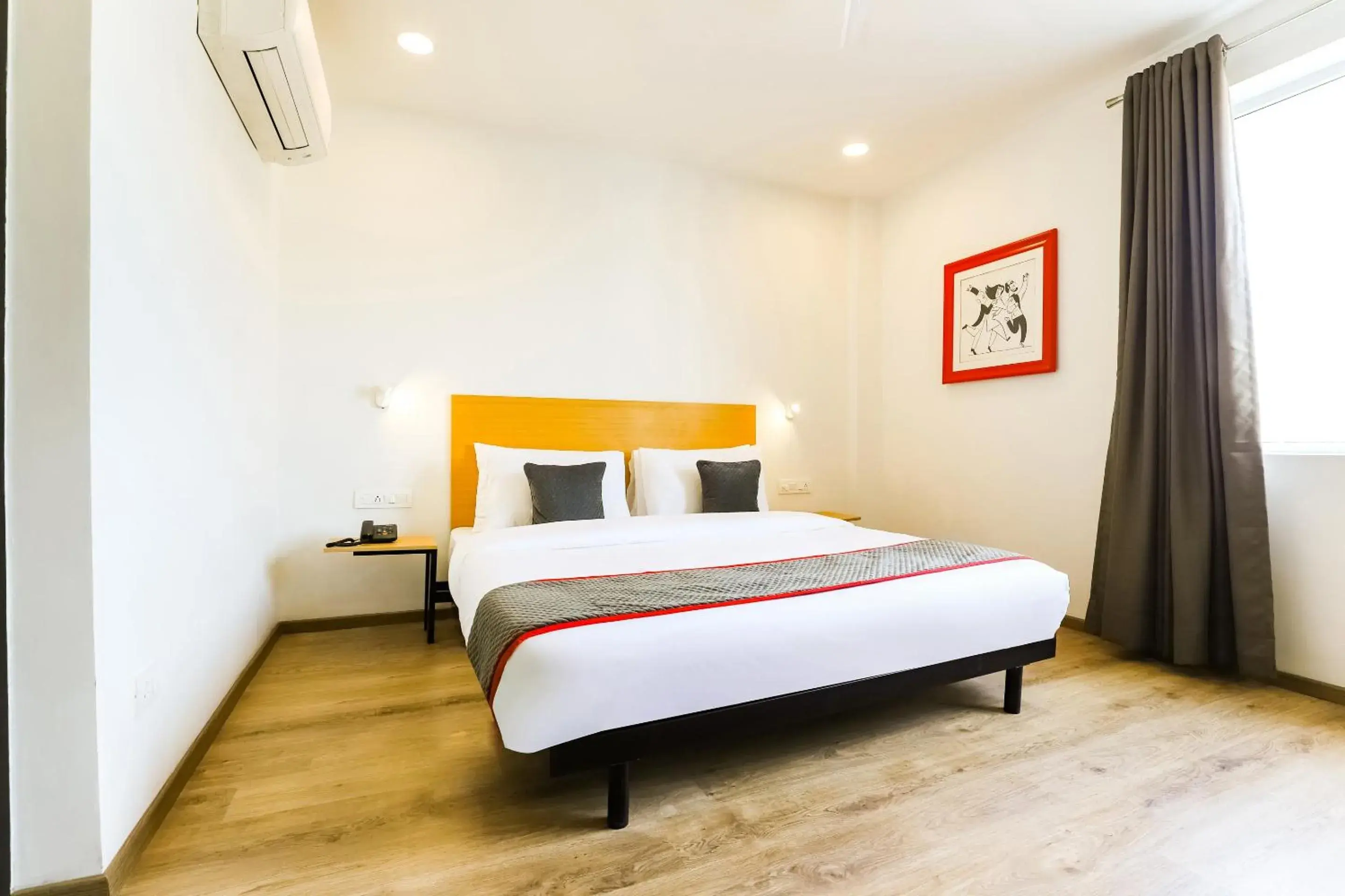 Bedroom, Bed in Super Townhouse Prithvi Resort Near Phoenix Palassio Bedroom, Bed in Super Townhouse Prithvi Resort Near Phoenix Palassio