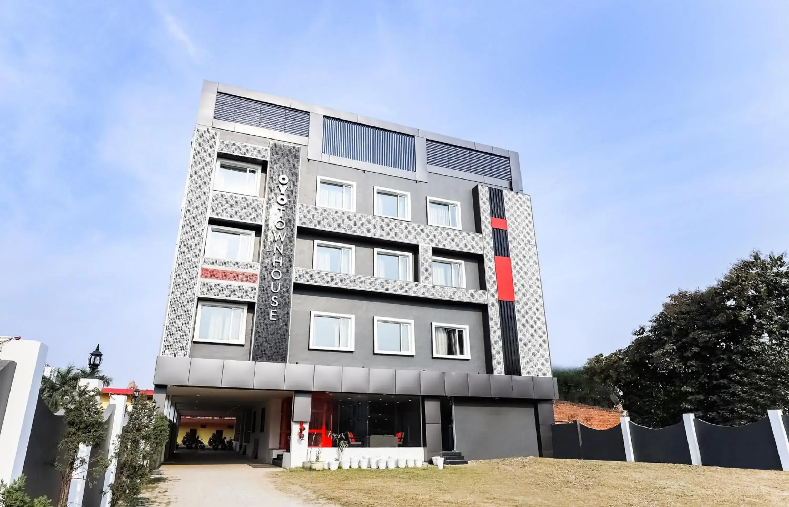 Facade/entrance in Super Townhouse Prithvi Resort Near Phoenix Palassio Facade/entrance in Super Townhouse Prithvi Resort Near Phoenix Palassio