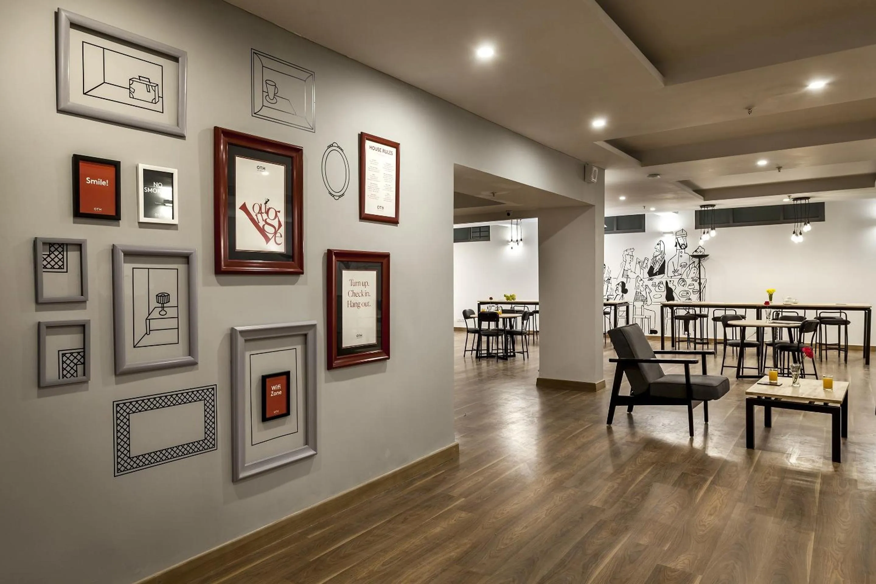 Lobby or reception in Super Townhouse 139 Ashiyana Smriti Upvan Near Emerald Mall Lucknow