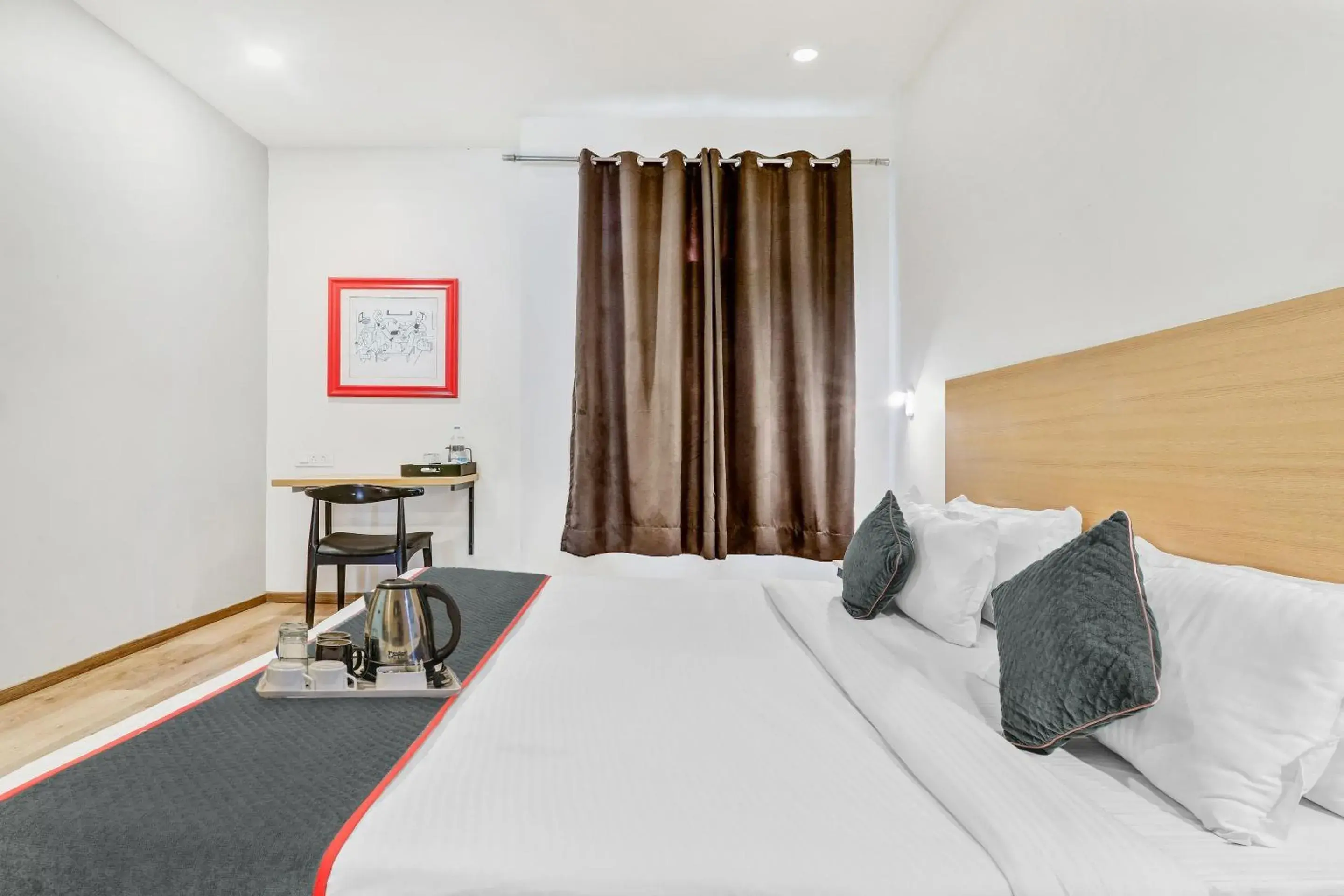 Bedroom, Bed in Super Townhouse 139 Ashiyana Smriti Upvan Near Emerald Mall Lucknow Bedroom, Bed in Super Townhouse 139 Ashiyana Smriti Upvan Near Emerald Mall Lucknow