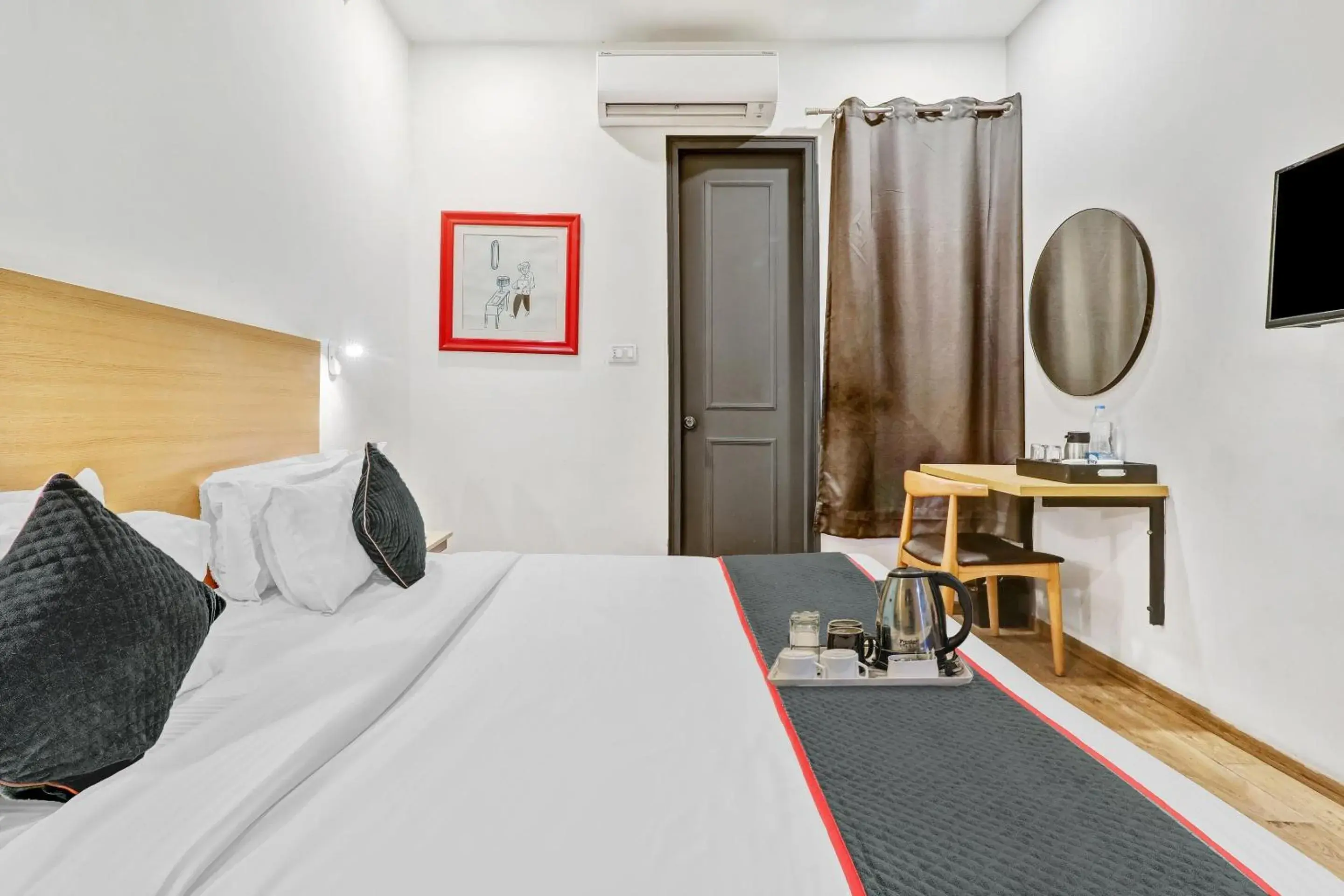 Bedroom, Bed in Super Townhouse 139 Ashiyana Smriti Upvan Near Emerald Mall Lucknow Bedroom, Bed in Super Townhouse 139 Ashiyana Smriti Upvan Near Emerald Mall Lucknow