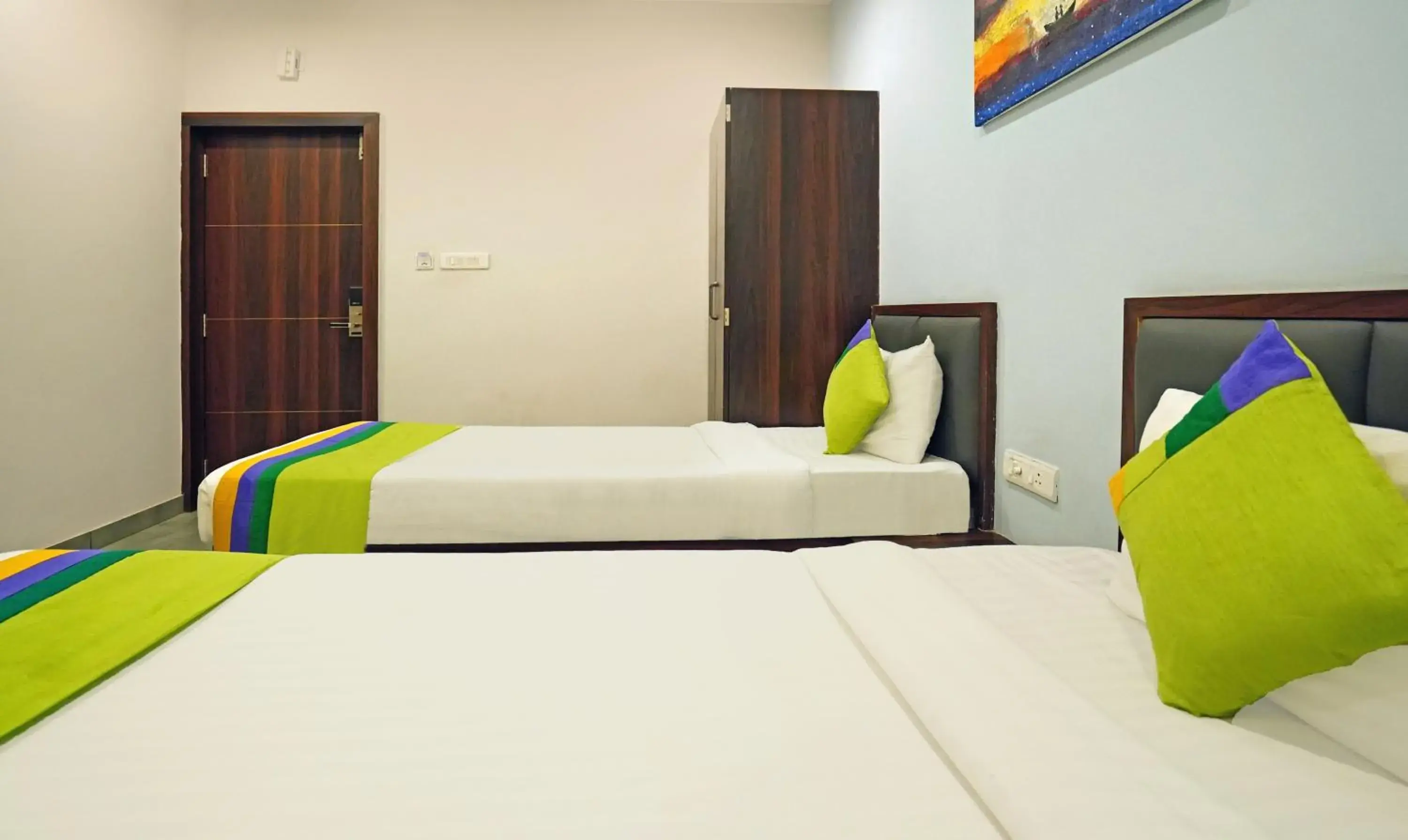 Photo of the whole room, Bed in Treebo Lazystay Grand Patia Photo of the whole room, Bed in Treebo Lazystay Grand Patia