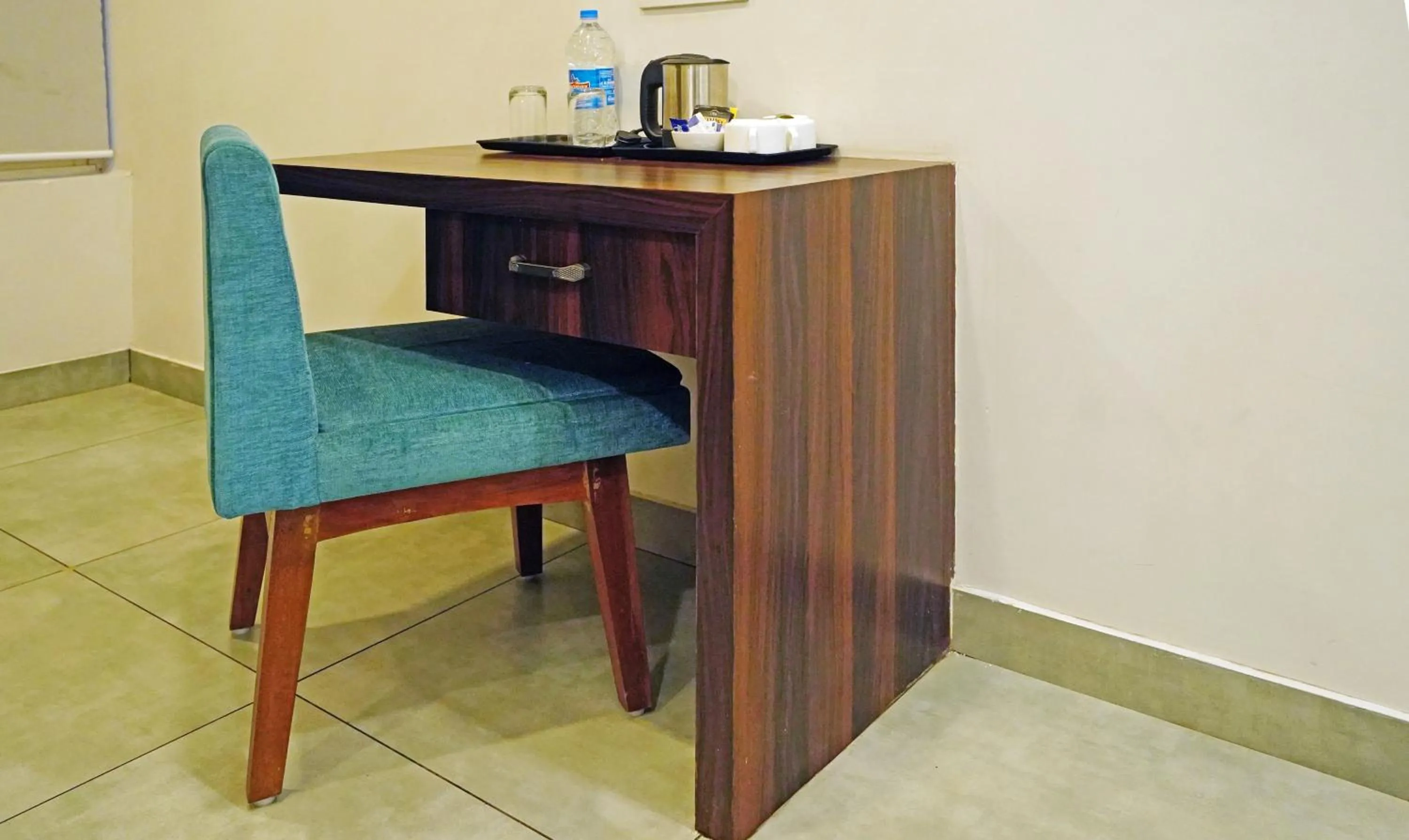 Seating area in Treebo Lazystay Grand Patia