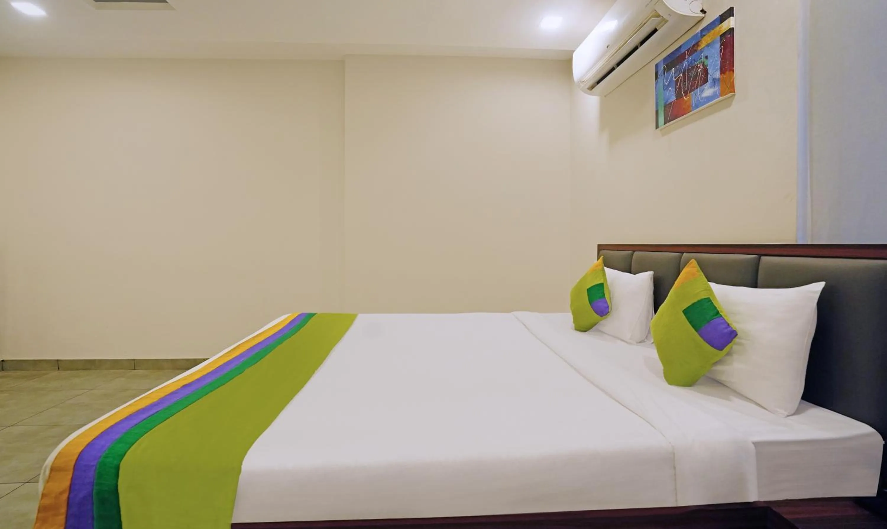 Photo of the whole room, Bed in Treebo Lazystay Grand Patia