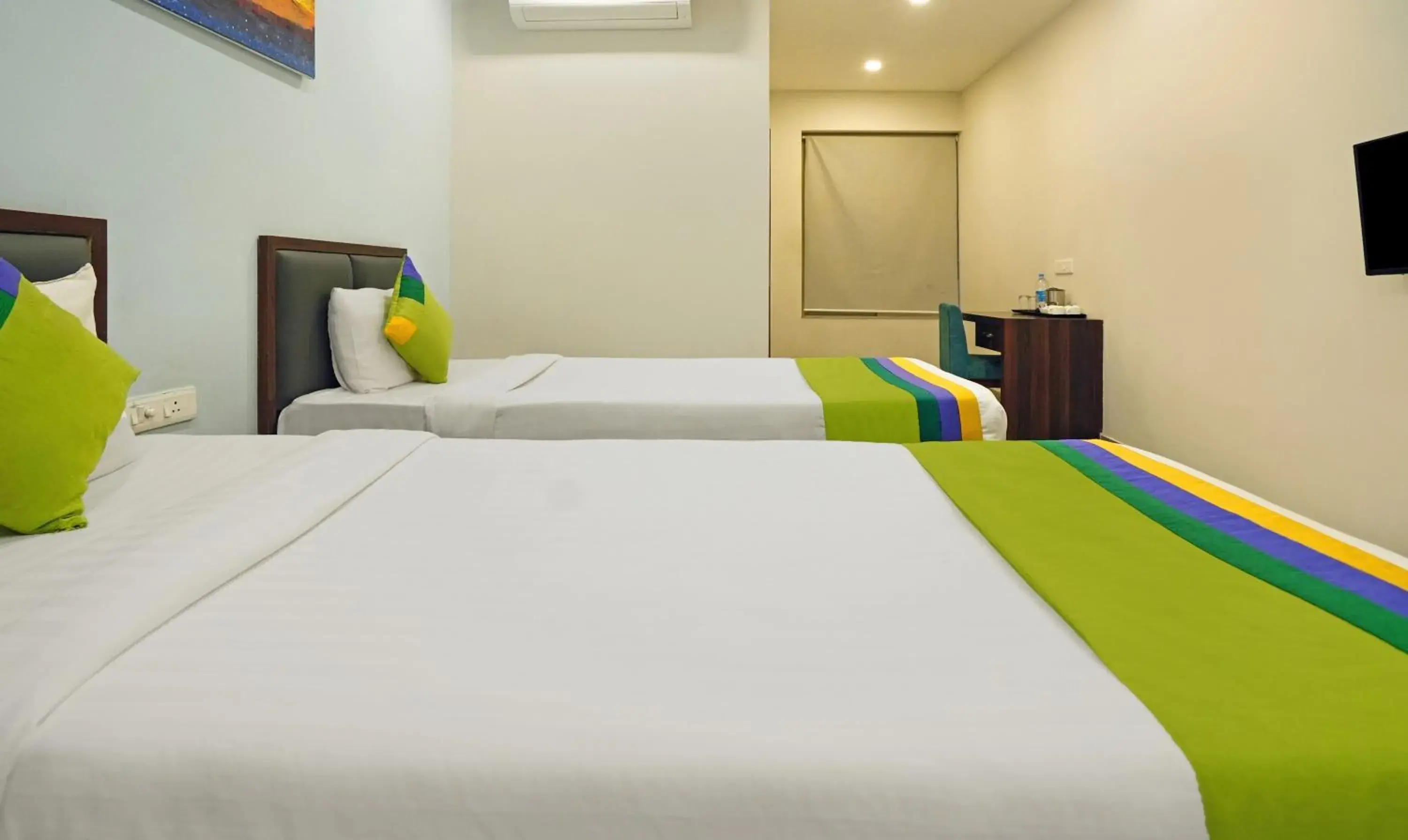 Photo of the whole room, Bed in Treebo Lazystay Grand Patia Photo of the whole room, Bed in Treebo Lazystay Grand Patia