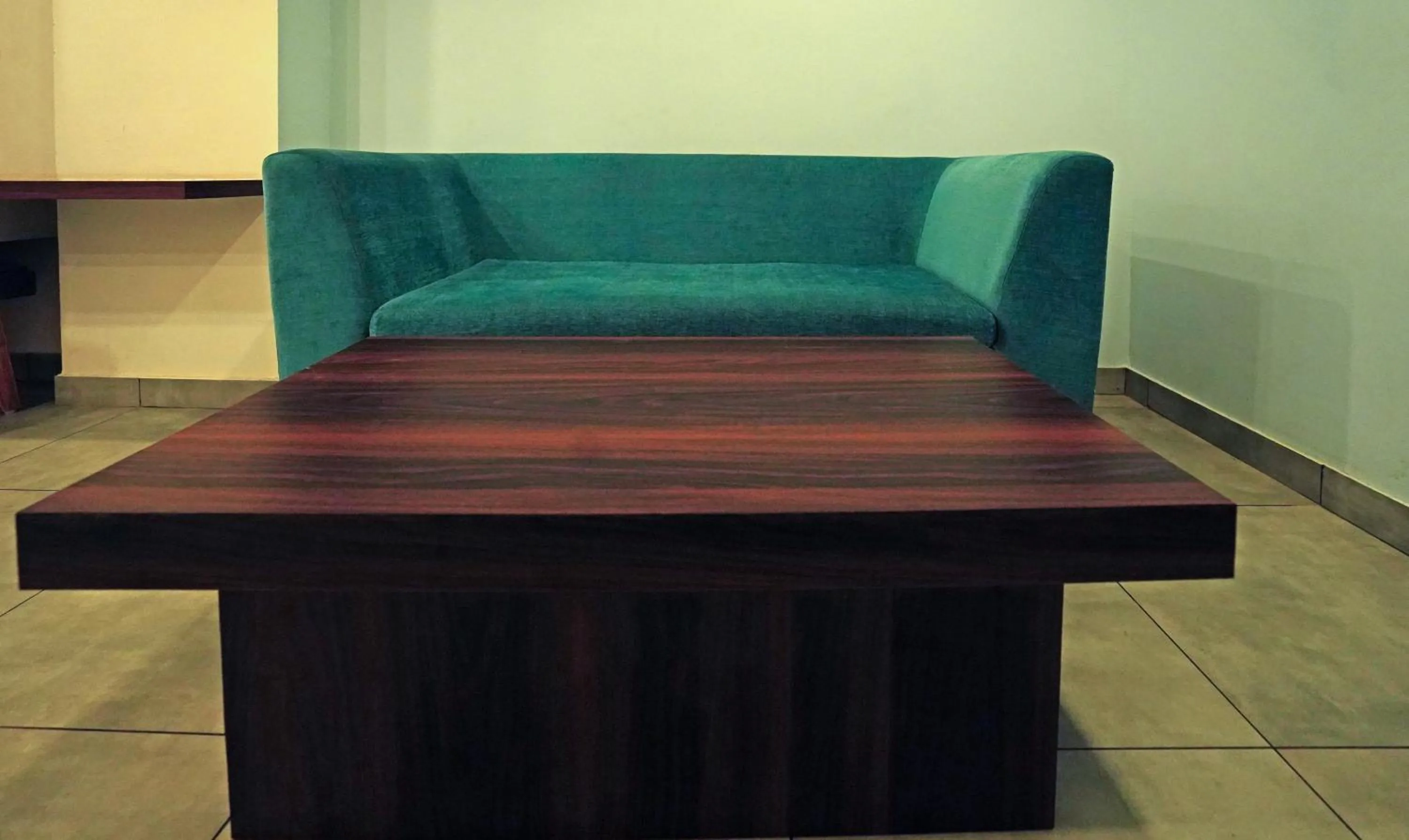 Seating area in Treebo Lazystay Grand Patia