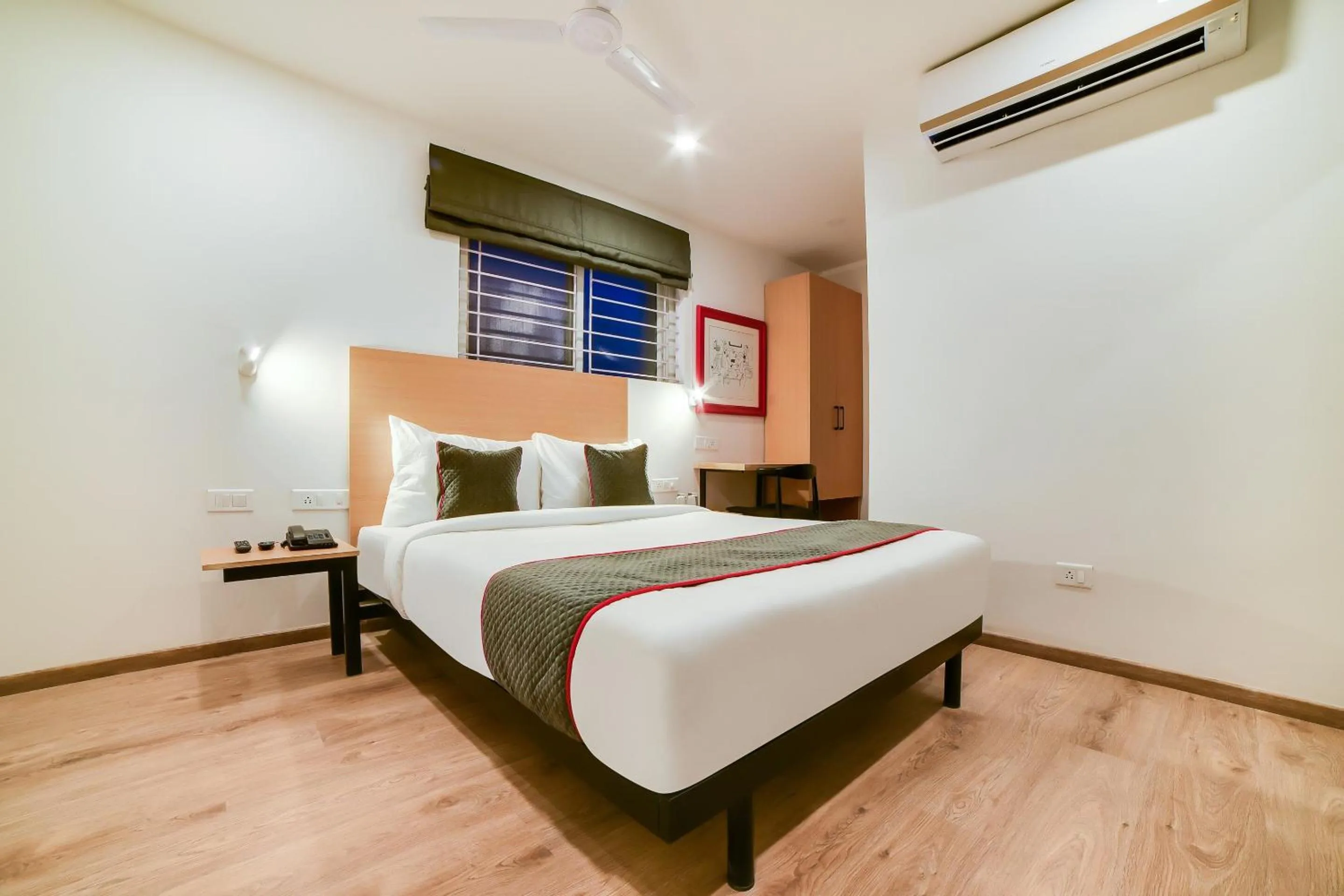 Bedroom, Bed in Townhouse Karmelaram Railway Station Sarjapur