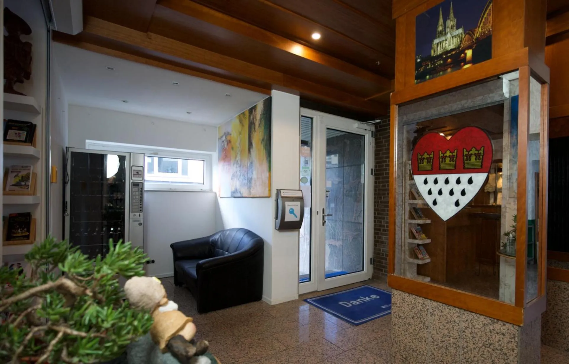 Lobby or reception in Hotel Merian