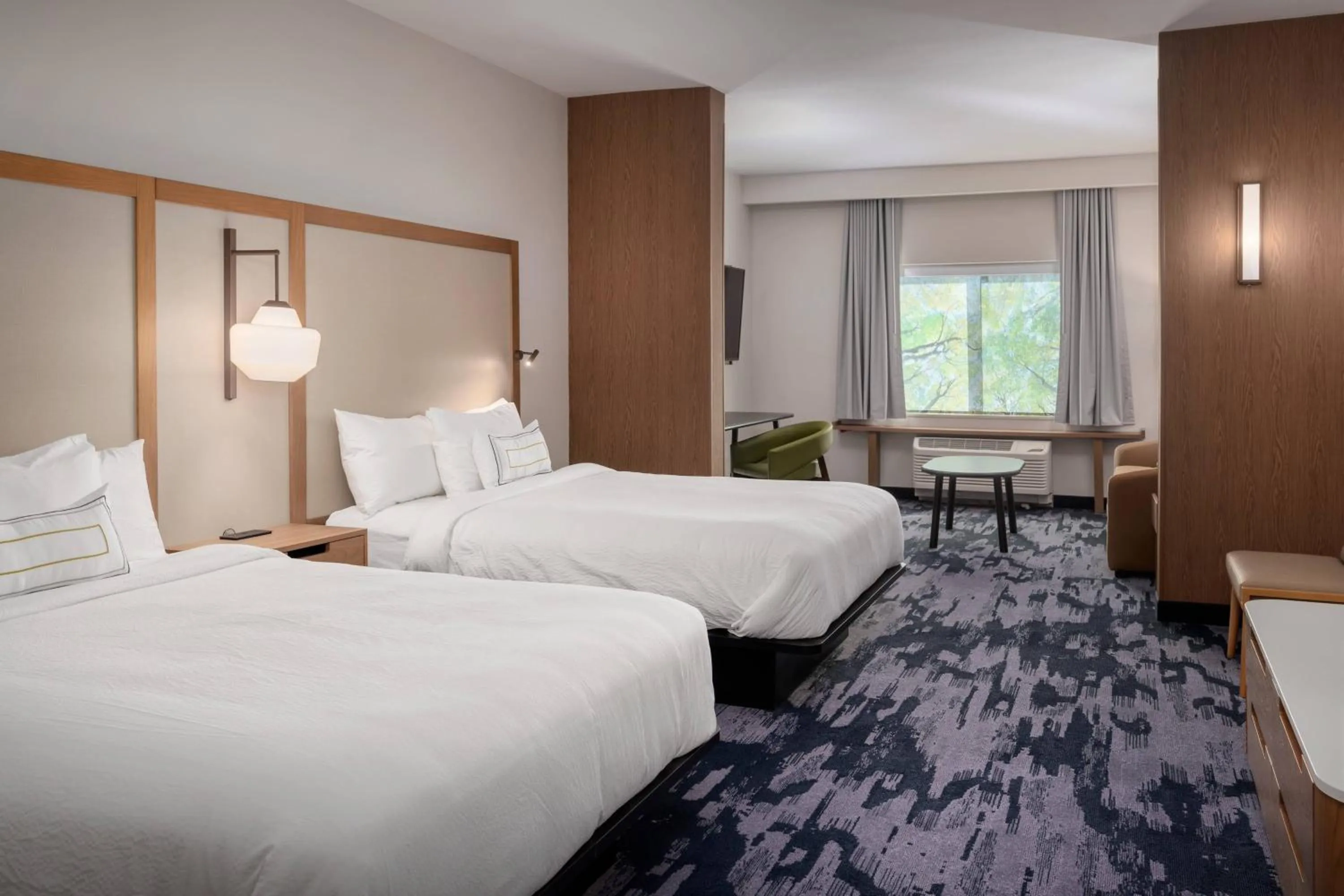 Photo of the whole room, Bed in Fairfield Inn & Suites Morganton Historic Downtown