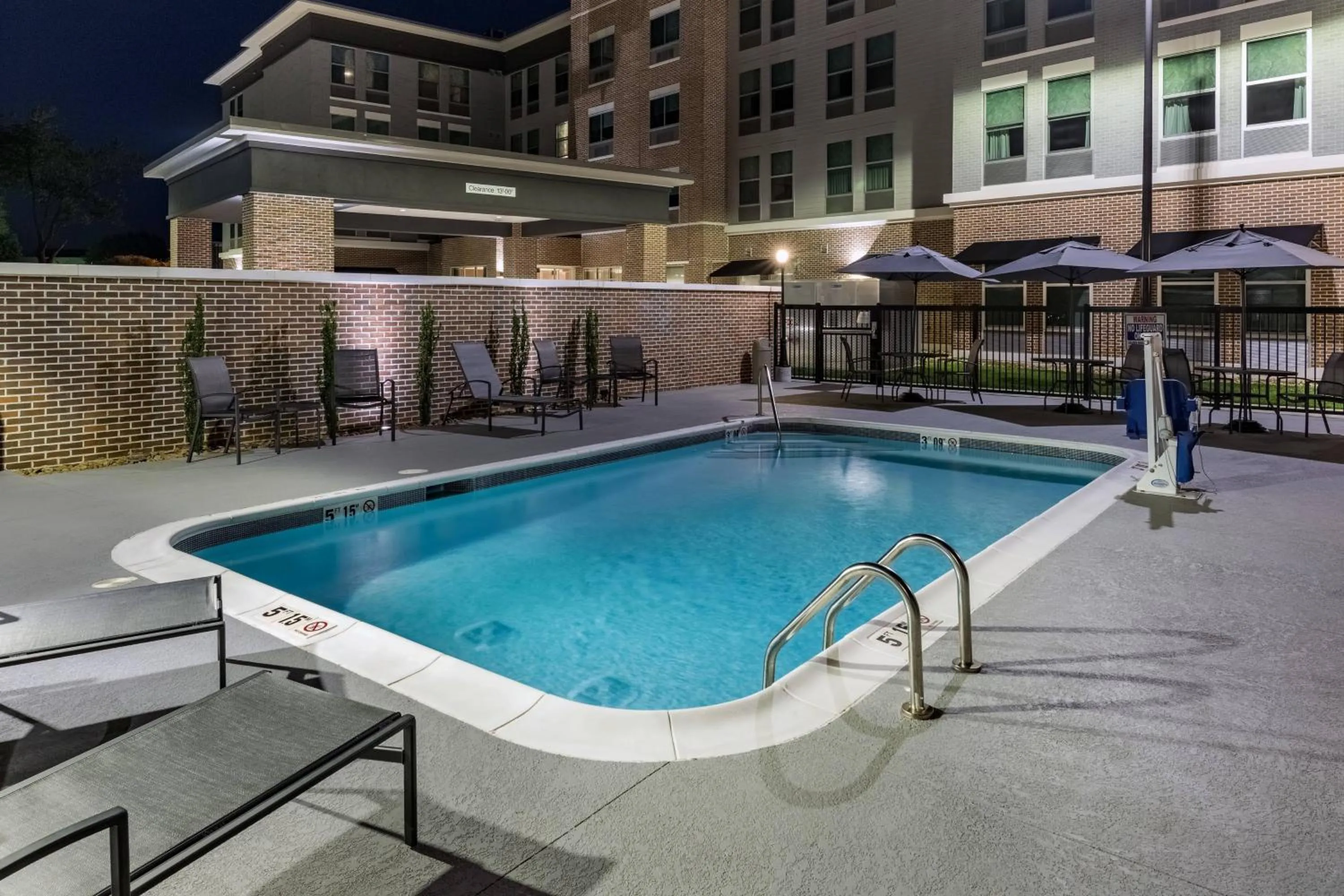 Swimming pool in Fairfield Inn & Suites Morganton Historic Downtown