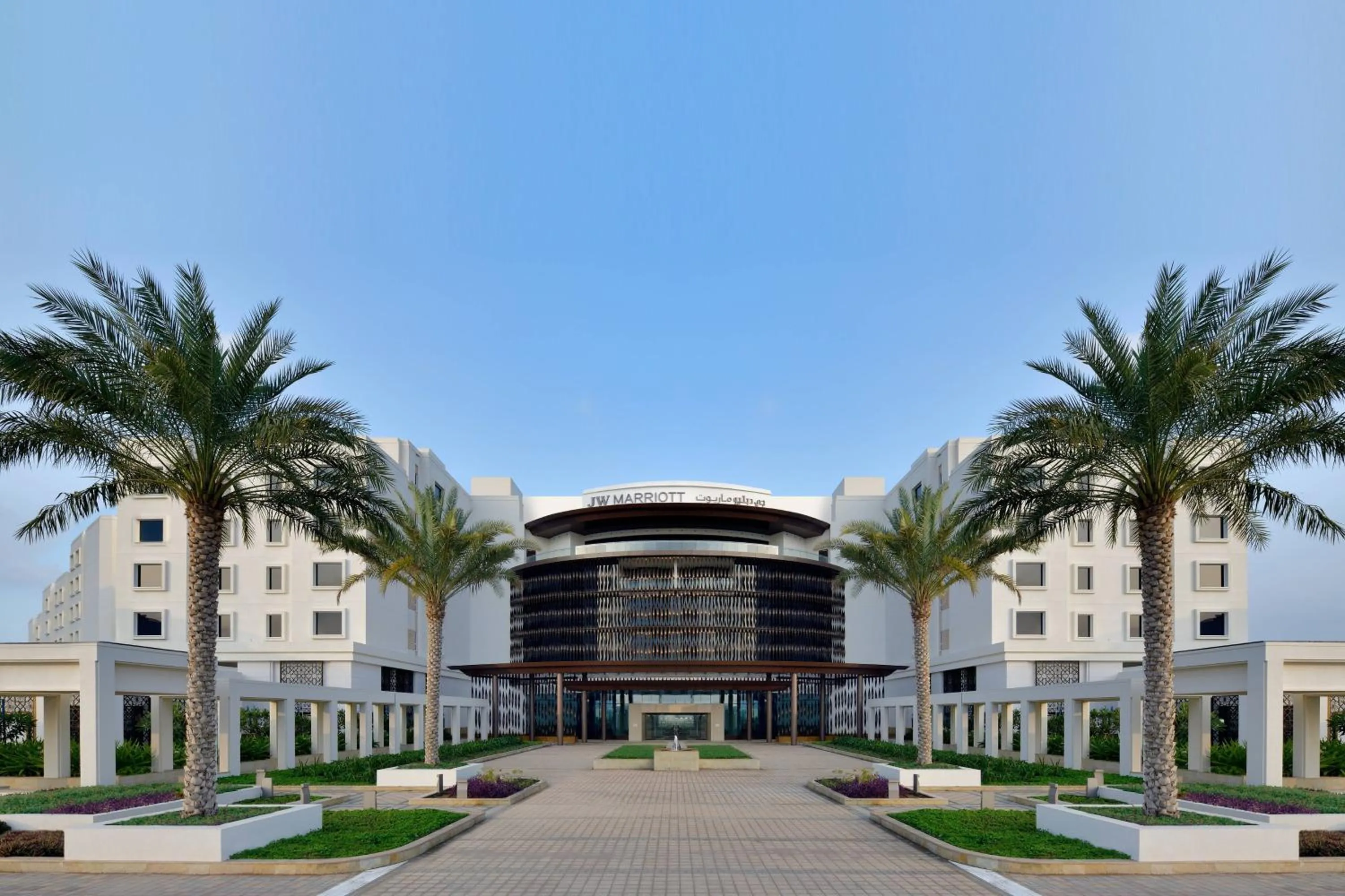 Property building in JW Marriott Hotel Muscat