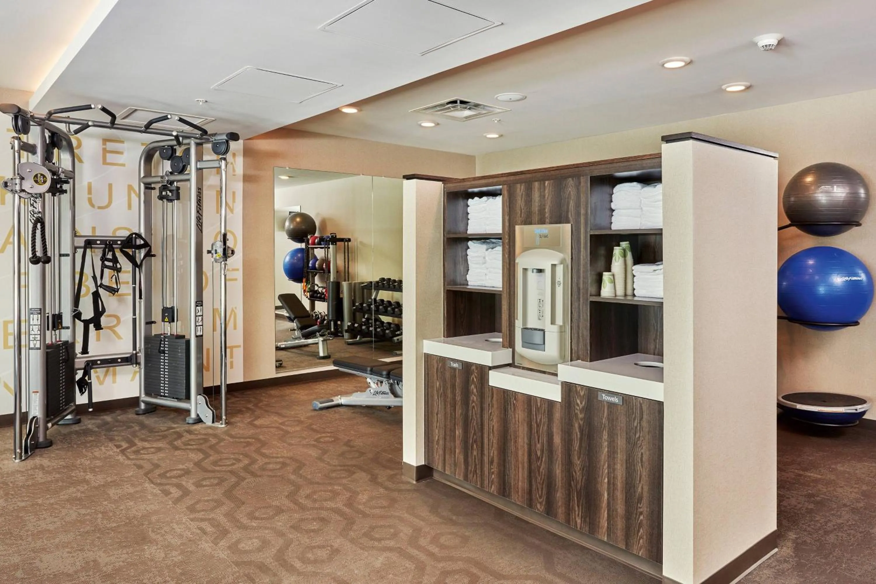 Fitness centre/facilities in Residence Inn Sacramento Davis